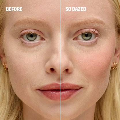 Benefit Play Daze Natural-Matte Liquid Blush - Application