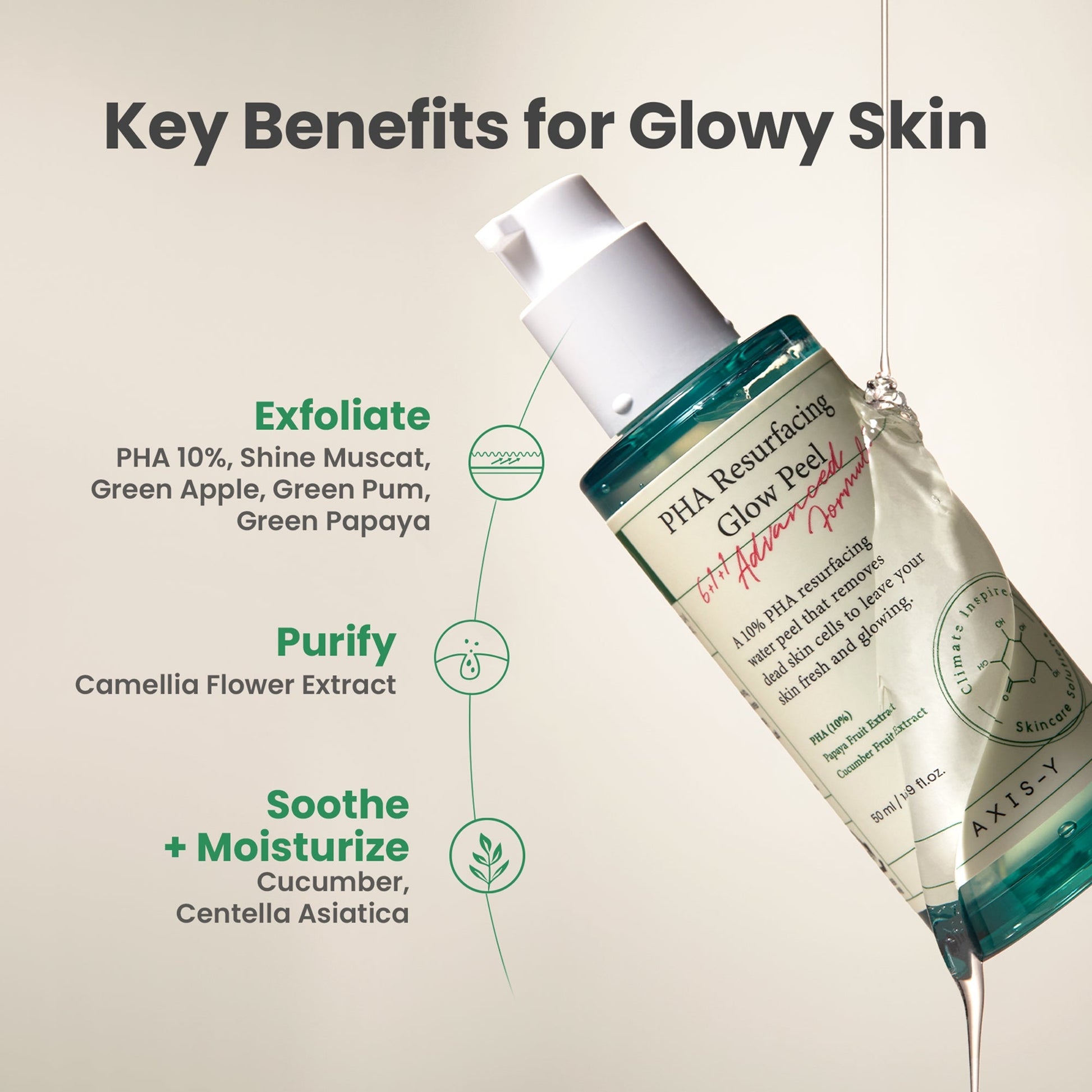 AXIS-Y PHA Resurfacing Glow Peel - Image 4
