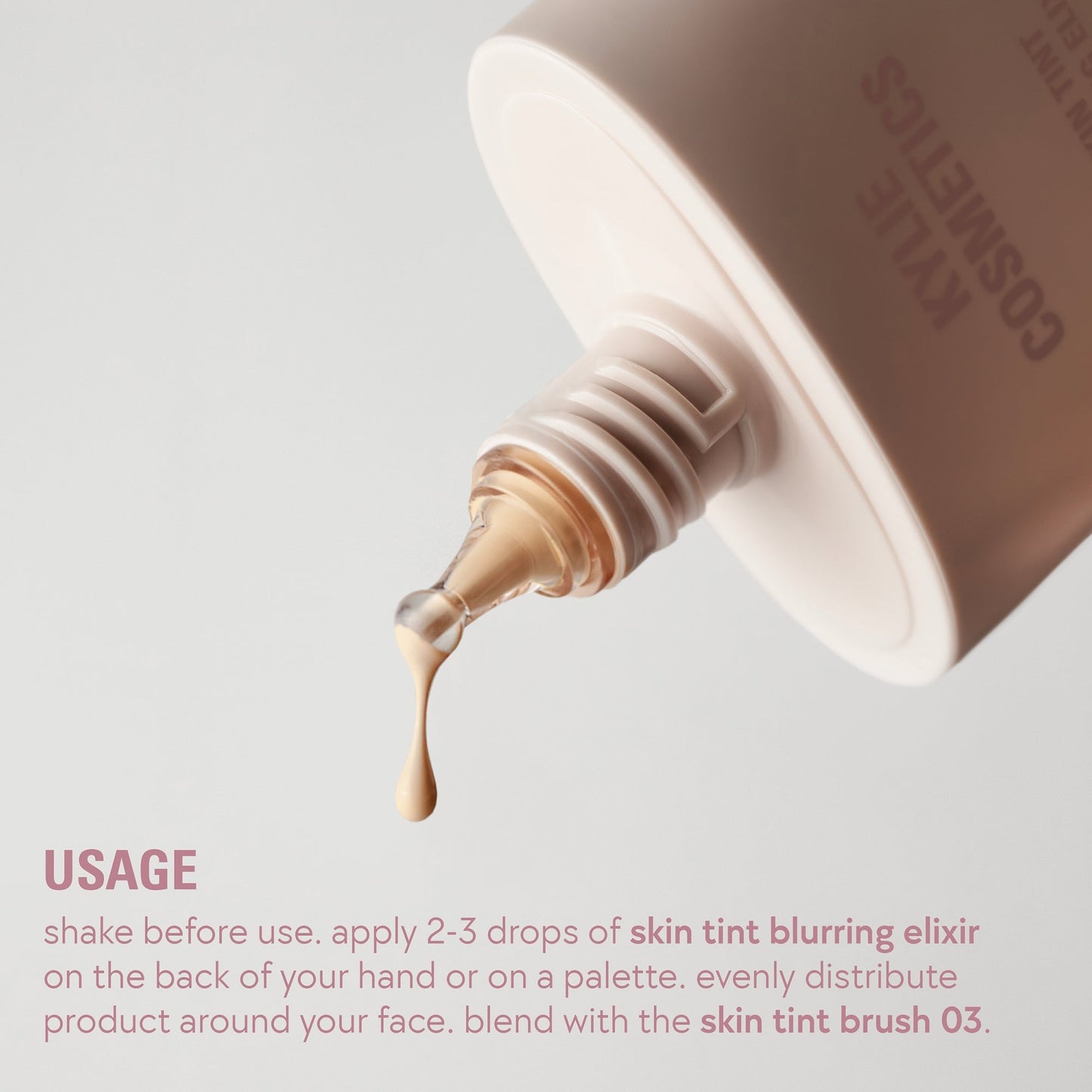 Kylie Cosmetics Skin Tint Blurring Elixir Foundation - Image 8