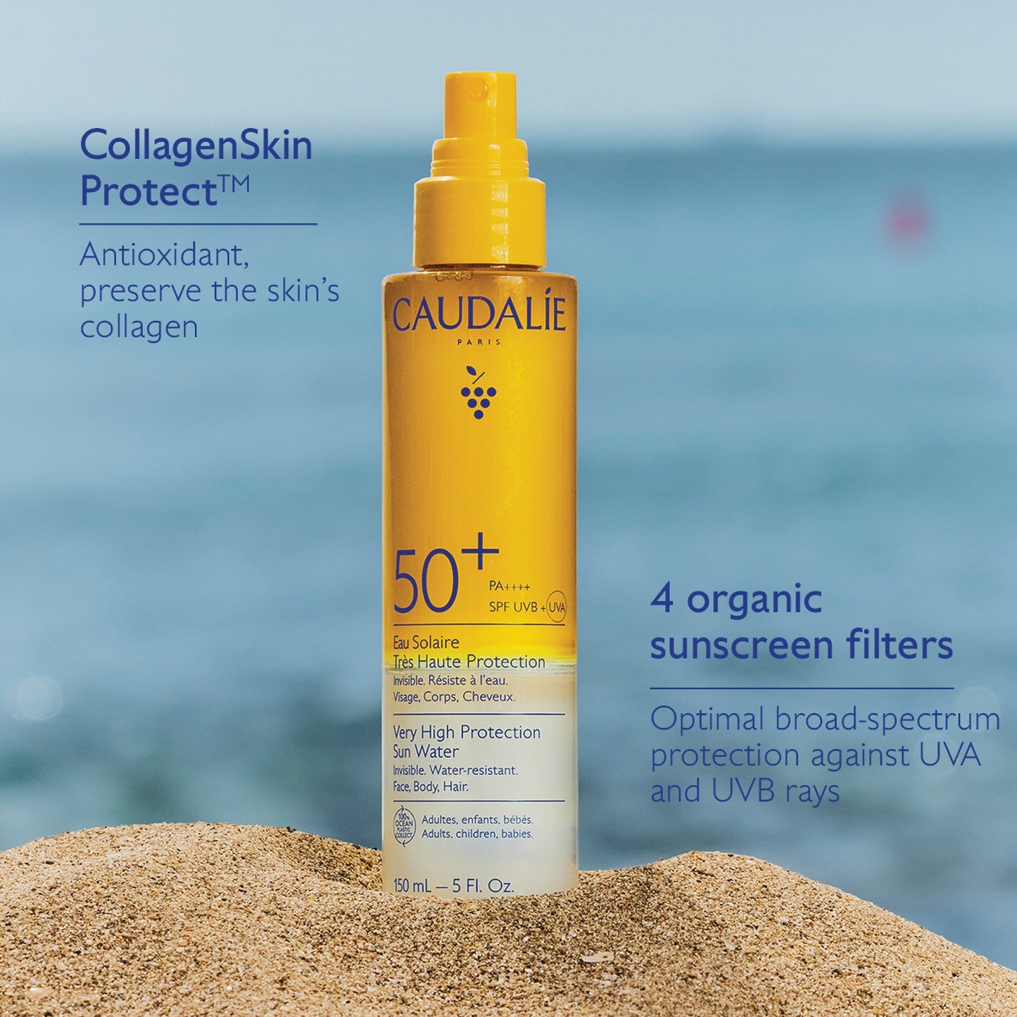 Caudalie Very High Protection Sun Water SPF50 - Image 6