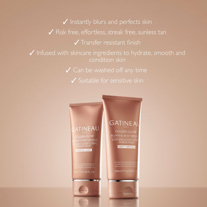 Gatineau Golden Glow Blurring Body Bronze Medium Dark - Application
