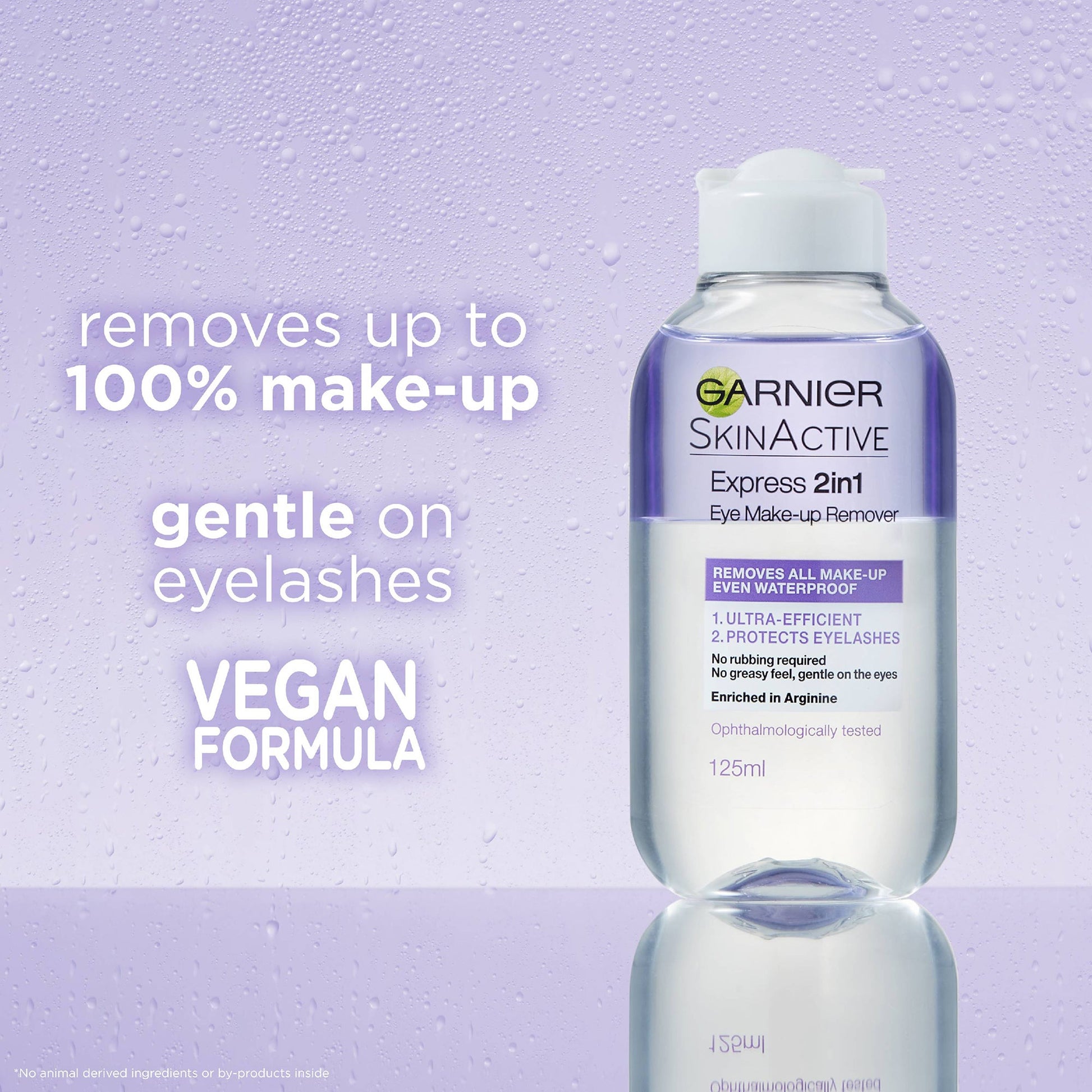 Garnier Skin Naturals 2-in-1 Eye Make-Up Remover - Application
