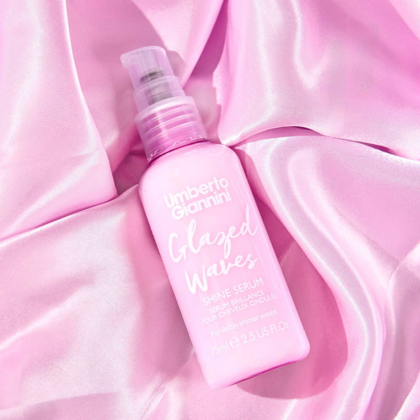 Umberto Giannini Glazed Waves Shine Serum - Application