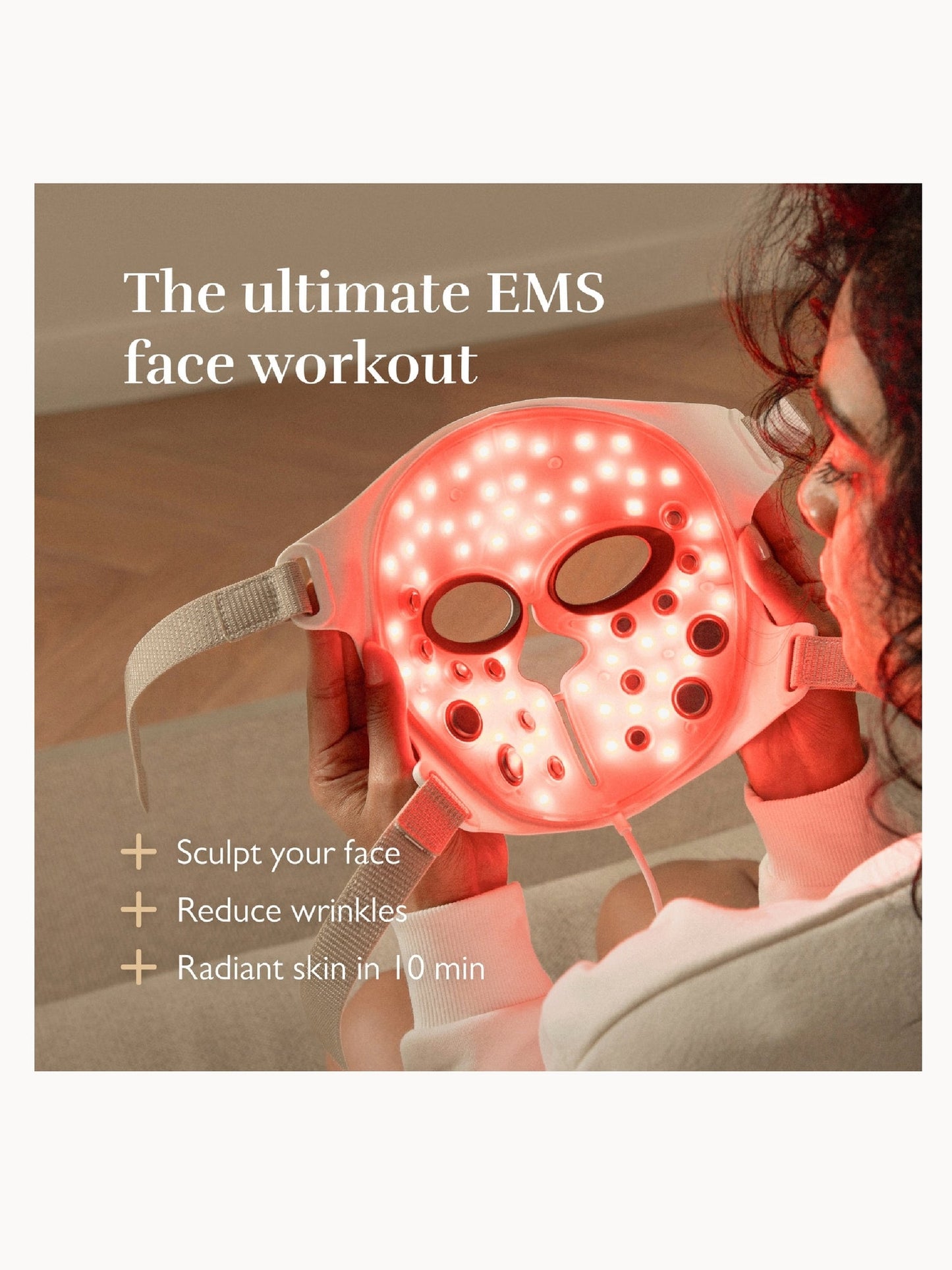 Silk'n LED Face EMS Mask - Application