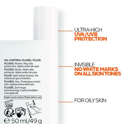La Roche-Posay Anthelios Oil Control Fluid SPF50+ - Image 6