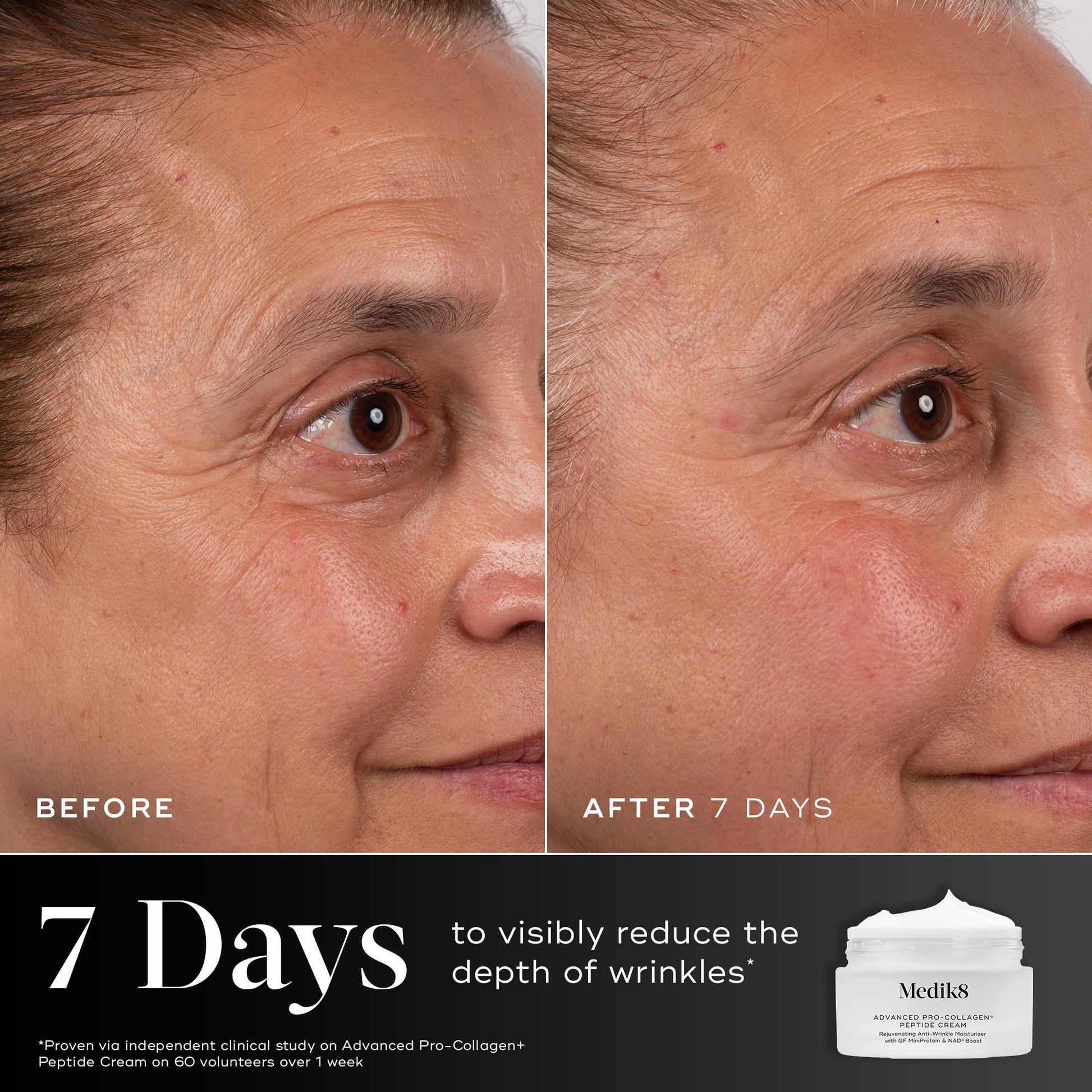 Medik8 Advanced Pro Collagen+ Peptide Cream Refill - Application