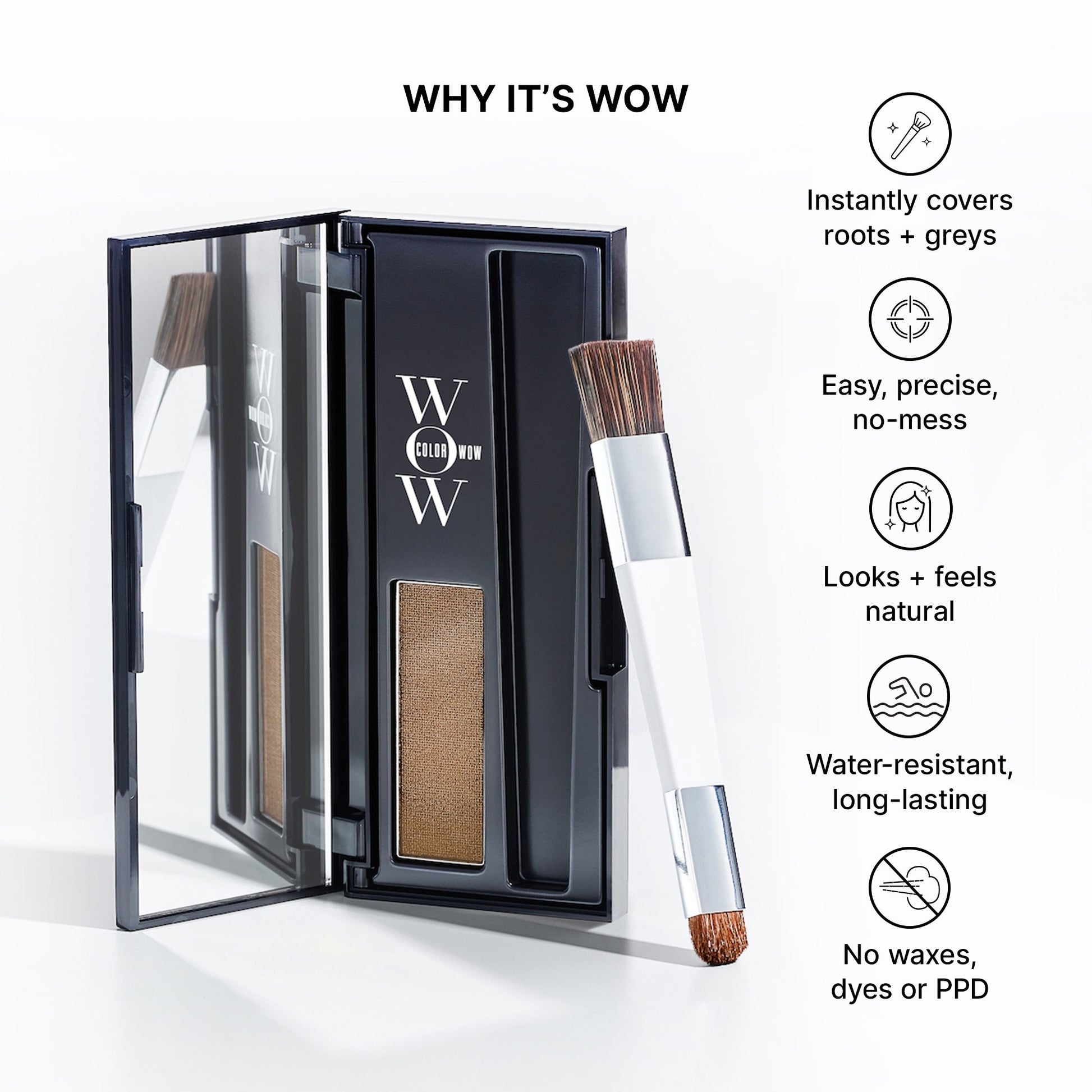 Color Wow Root Cover Up - Application