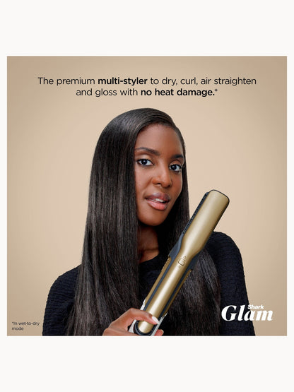 SHARK Glam 5-in-1 Hot Tool Air Styling + Drying System Gold - For Straight, Sleek, Wavy and Bouncy Styles - Image 14