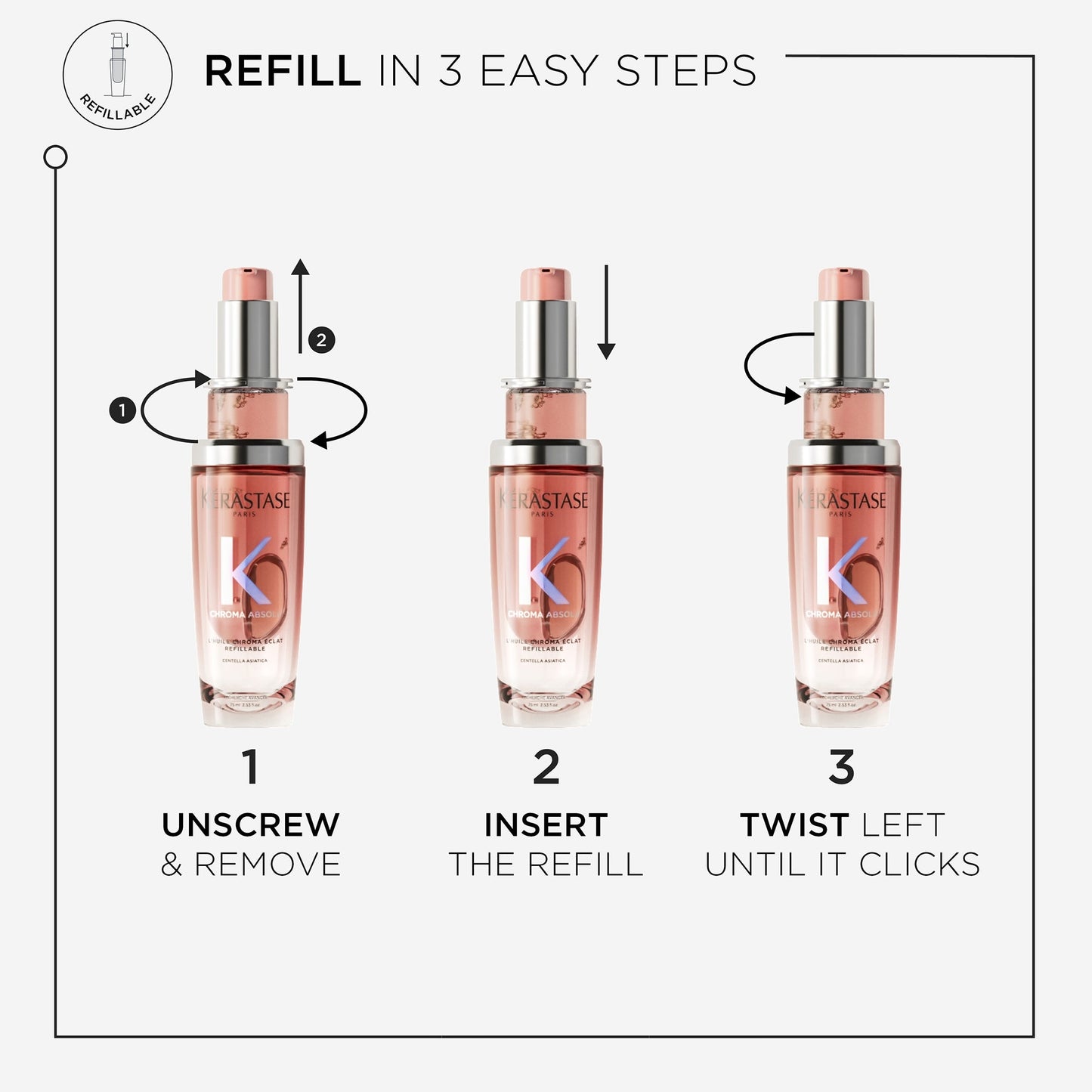 Kérastase Chroma Absolu Refillable Hair Oil And Duo - Product Details