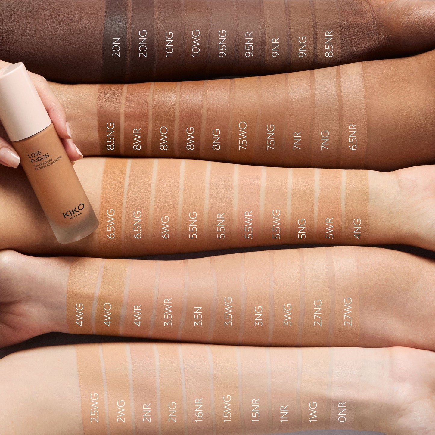 KIKO Milano Love Fusion Radiant Foundation - Image 4