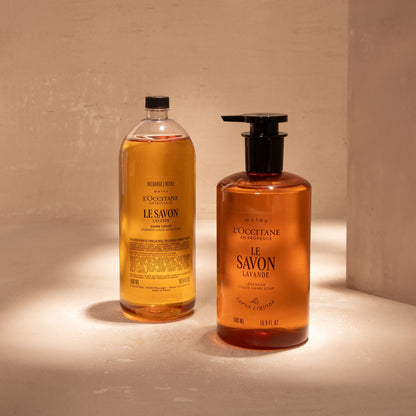L'Occitane Lavender Liquid Hand Soap Refill - Image 4