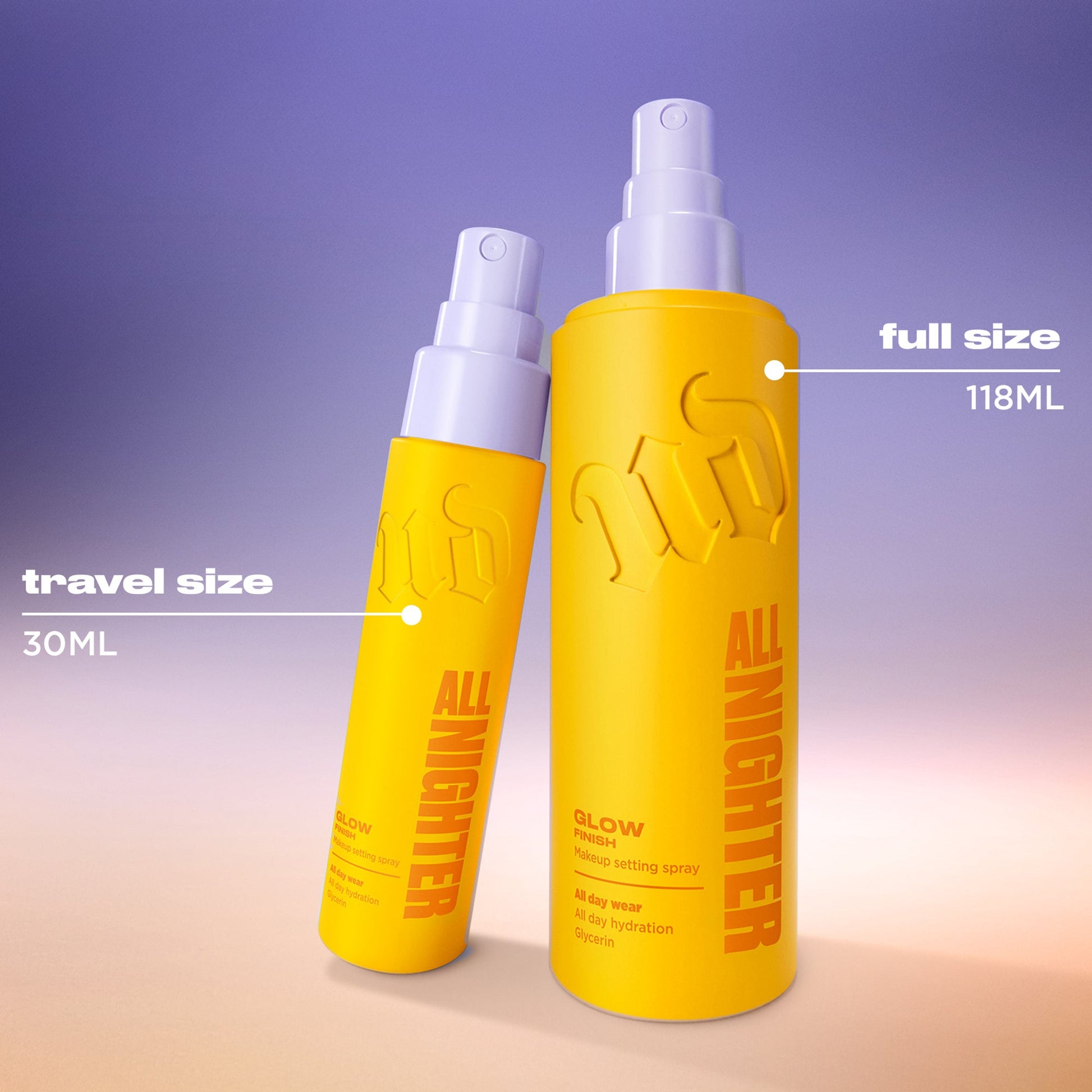 Urban Decay All Nighter Travel Setting Spray Glow - Image 8