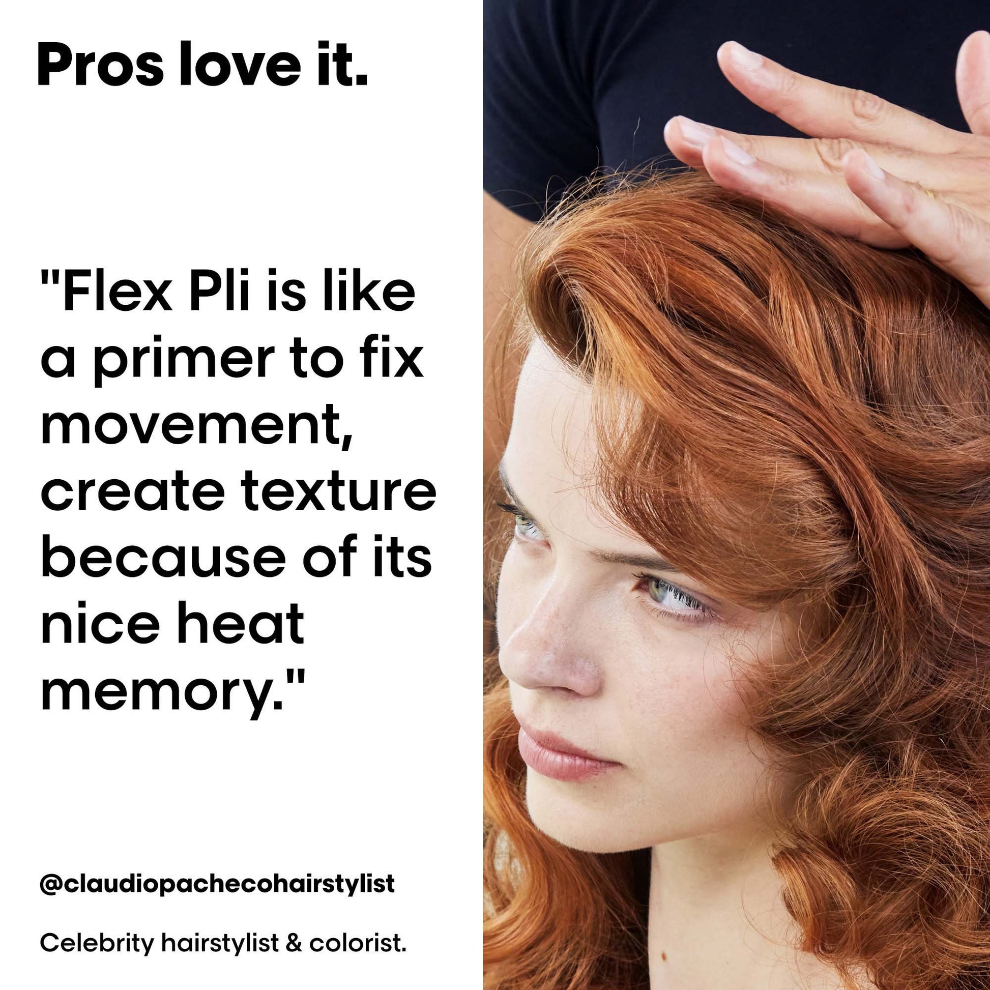 L'Oréal Professionnel Tecni.ART Flex Pli Thermo Modelling, Volumising Hair Styling Spray - Image 5