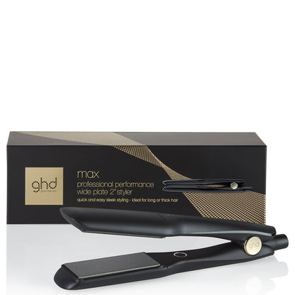 ghd Max Wide Plate Hair Straightener - Black - Application