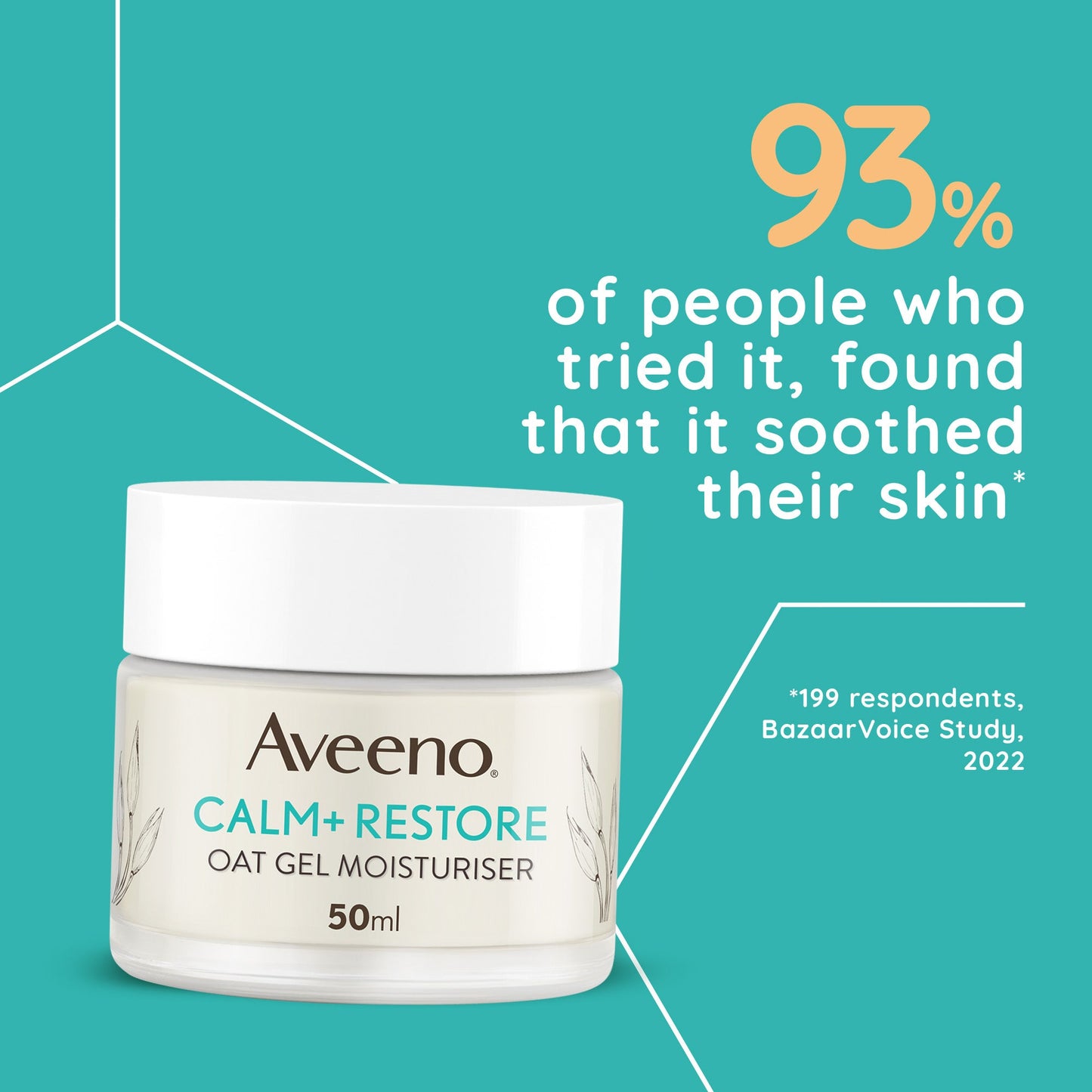 Aveeno Face Calm and Restore Oat Gel Moisturiser - Image 8