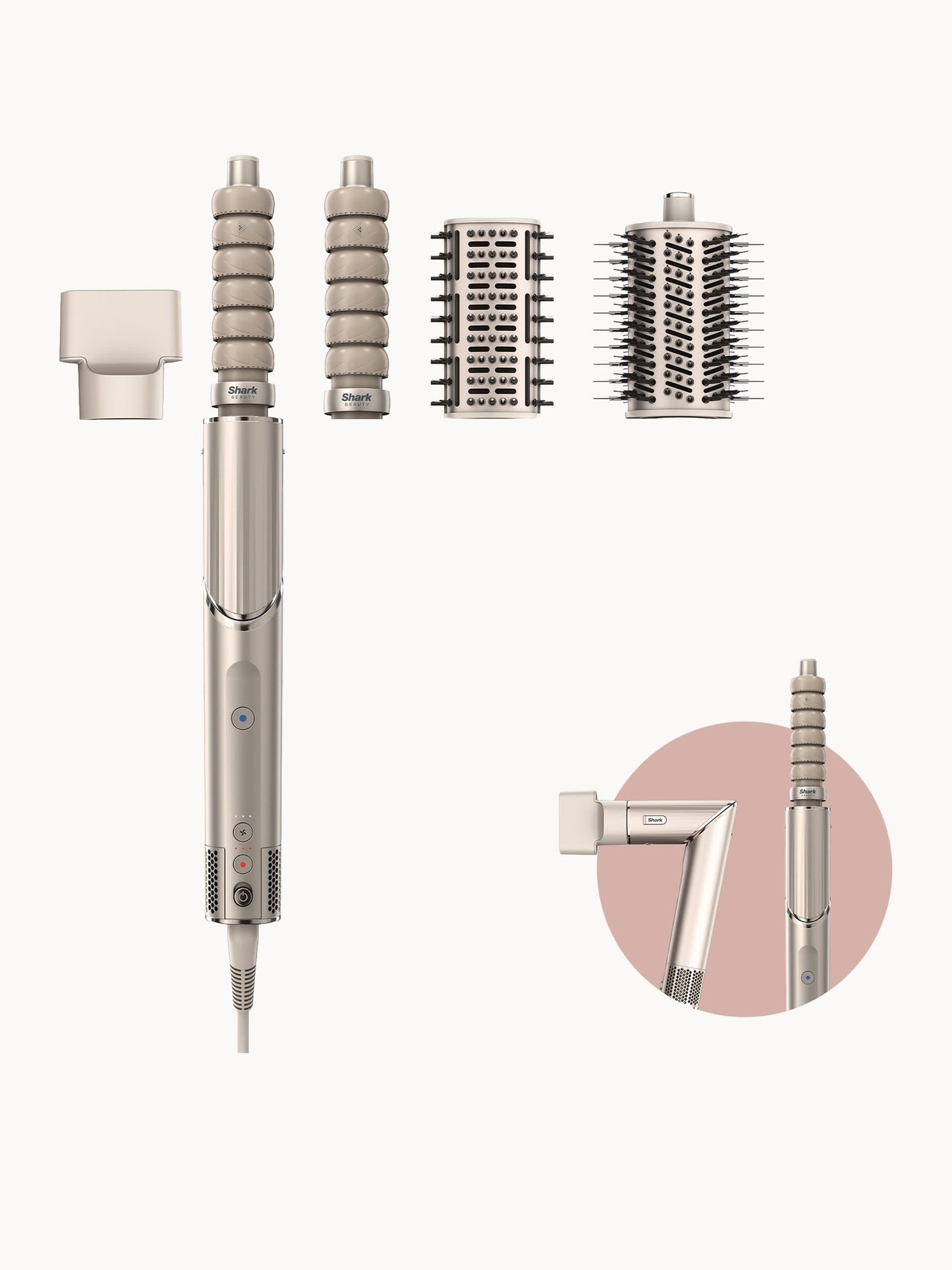 SHARK Beauty FlexStyle 4-in-1 Air Styler and Hair Dryer - Stone