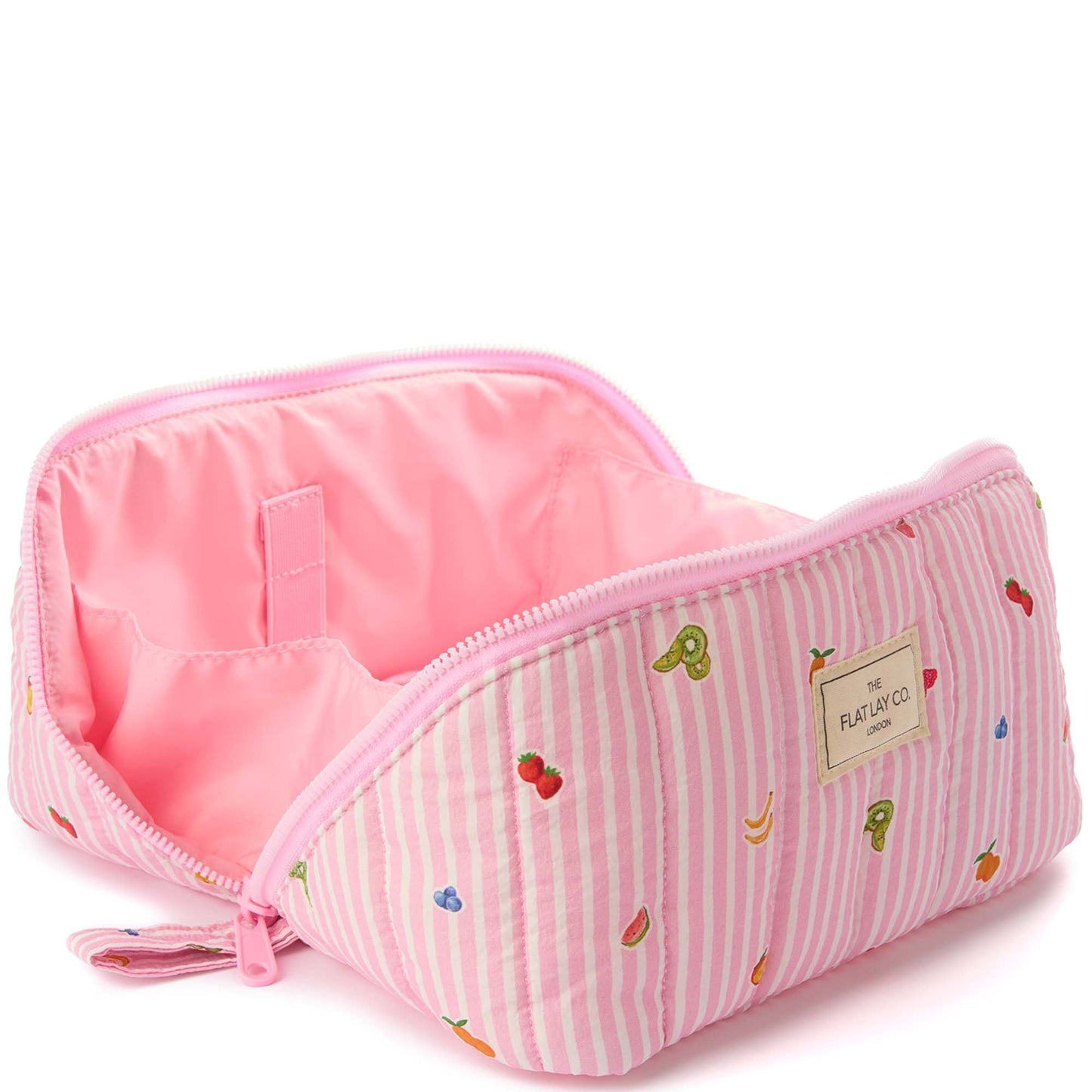 The Flat Lay Co. Marshmallow Flat Lay Makeup Box Bag - Frutas - Application