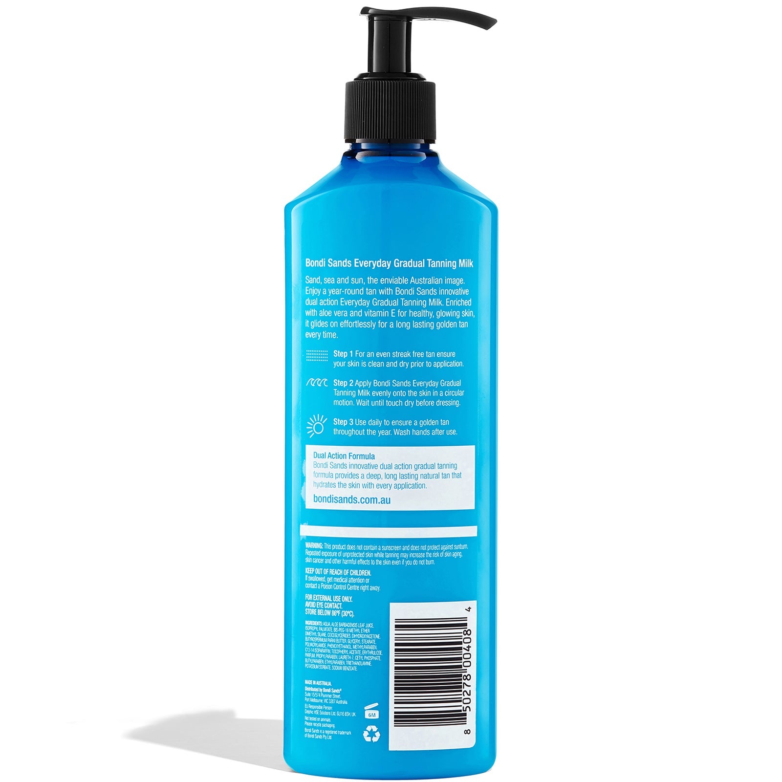 Bondi Sands Everyday Gradual Tanning Milk - Product Details