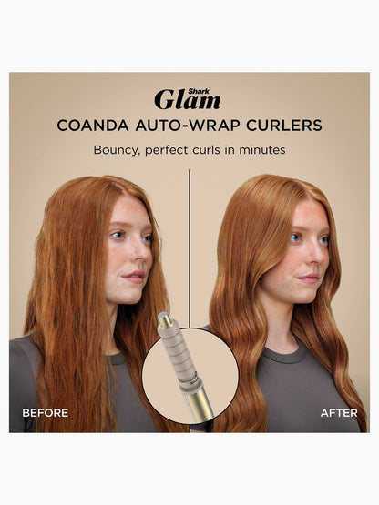 SHARK Glam 5-in-1 Hot Tool Air Styling + Drying System Gold - For Straight, Sleek, Wavy and Bouncy Styles - Image 7