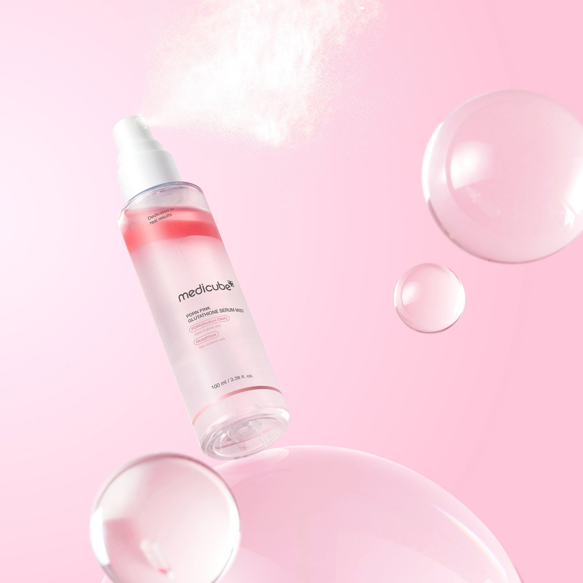 Medicube PDRN Pink Glutathione Serum Mist - Image 4