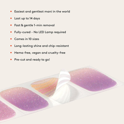 Mylee Gel Nail Wraps Dusk 'Till Down - Image 8