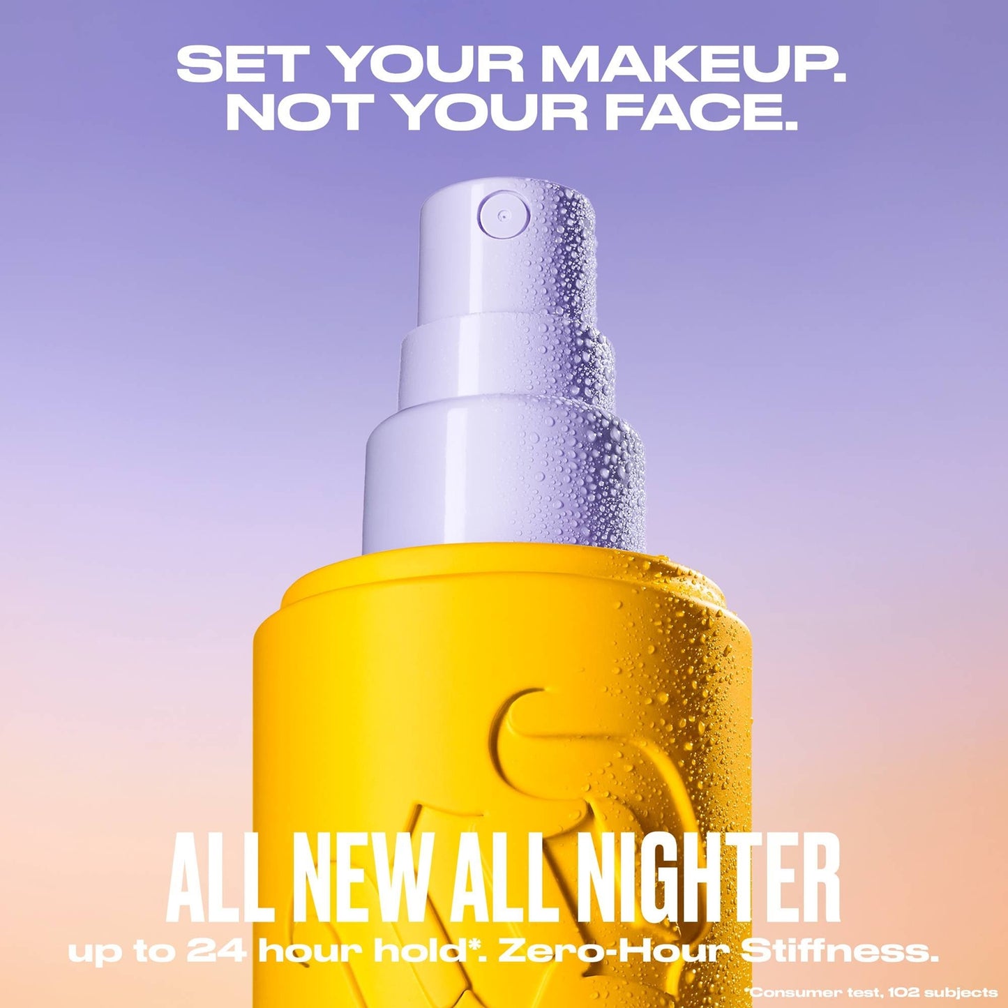 Urban Decay All Nighter Setting Spray Glow - Application