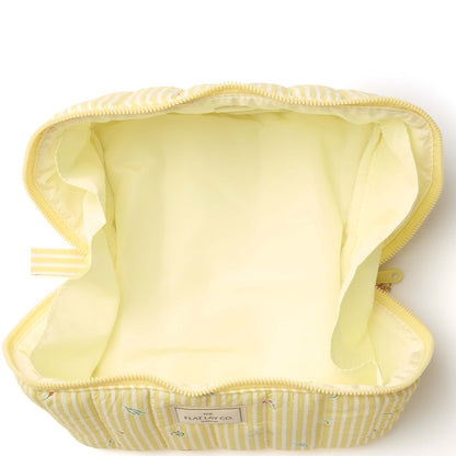 The Flat Lay Co. Marshmallow Flat Lay Makeup Box Bag - Flora - Image 5