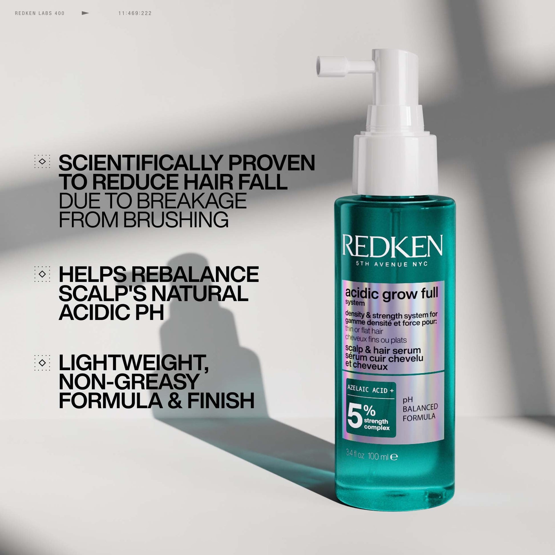 Redken Acidic Grow Full Hair Serum - Product Details
