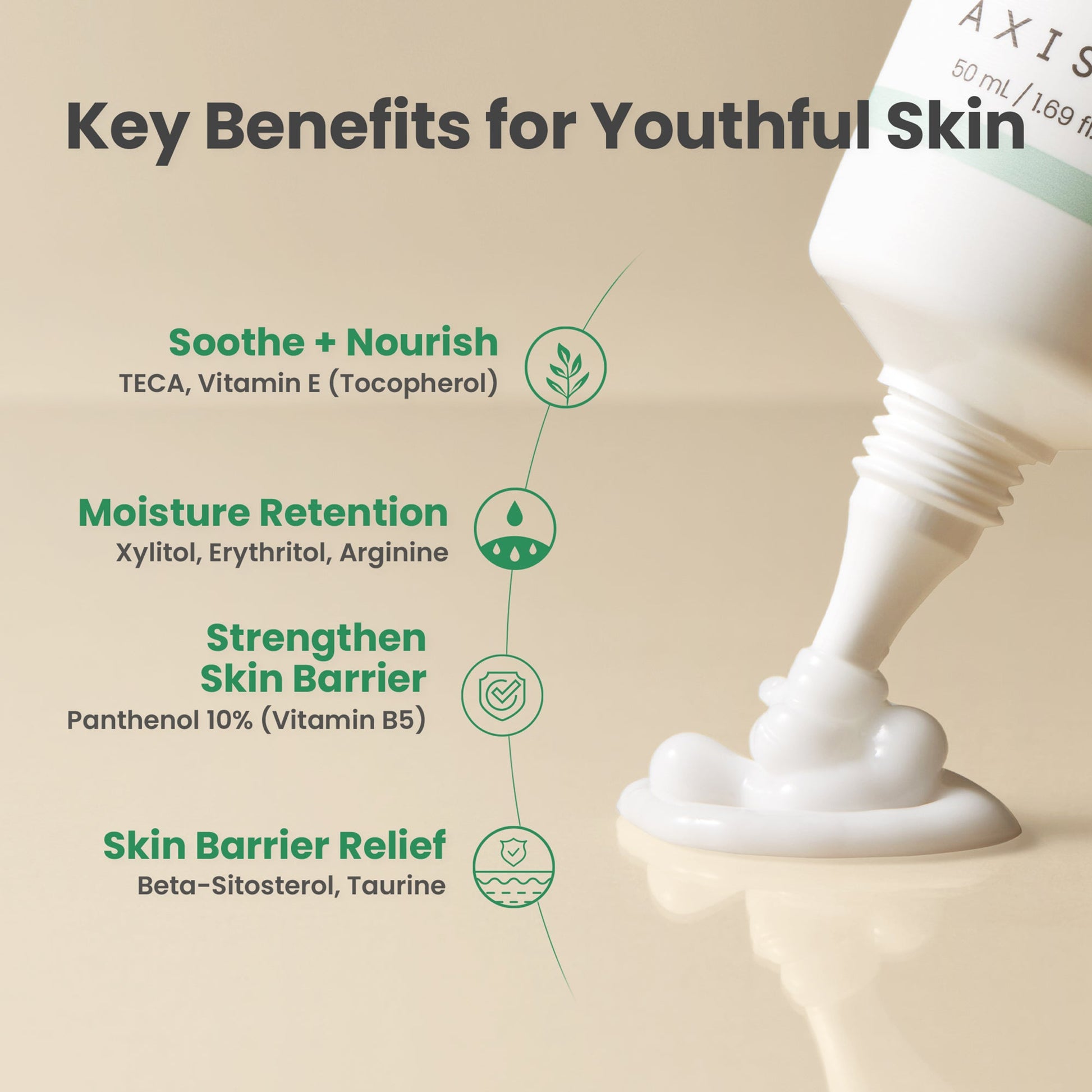 AXIS-Y Panthenol 10 Skin Smoothing Shield Cream - Image 4