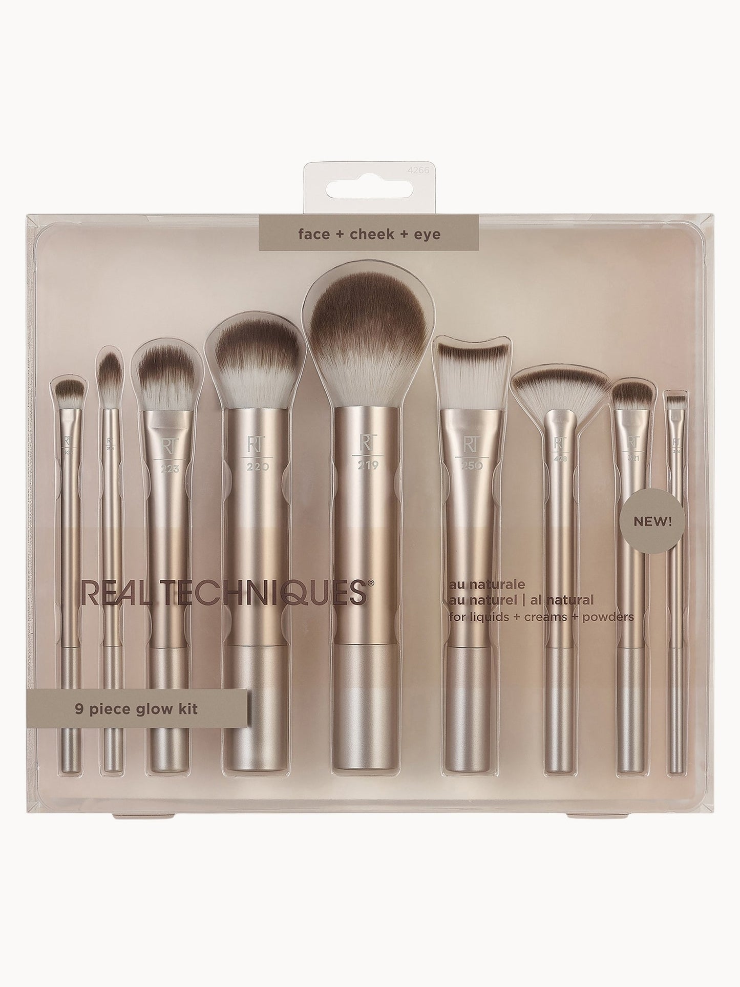 Real Techniques Au Naturale Complete Brush Kit - Product Details