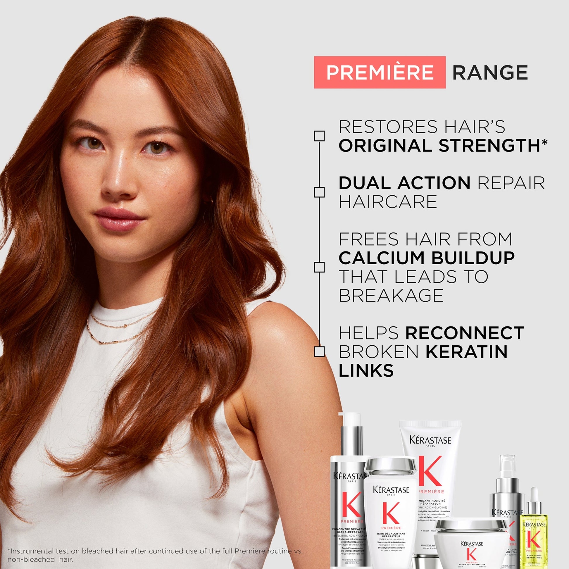 Kérastase Première Duo Discovery Set, Pre-Shampoo and Shampoo - Application