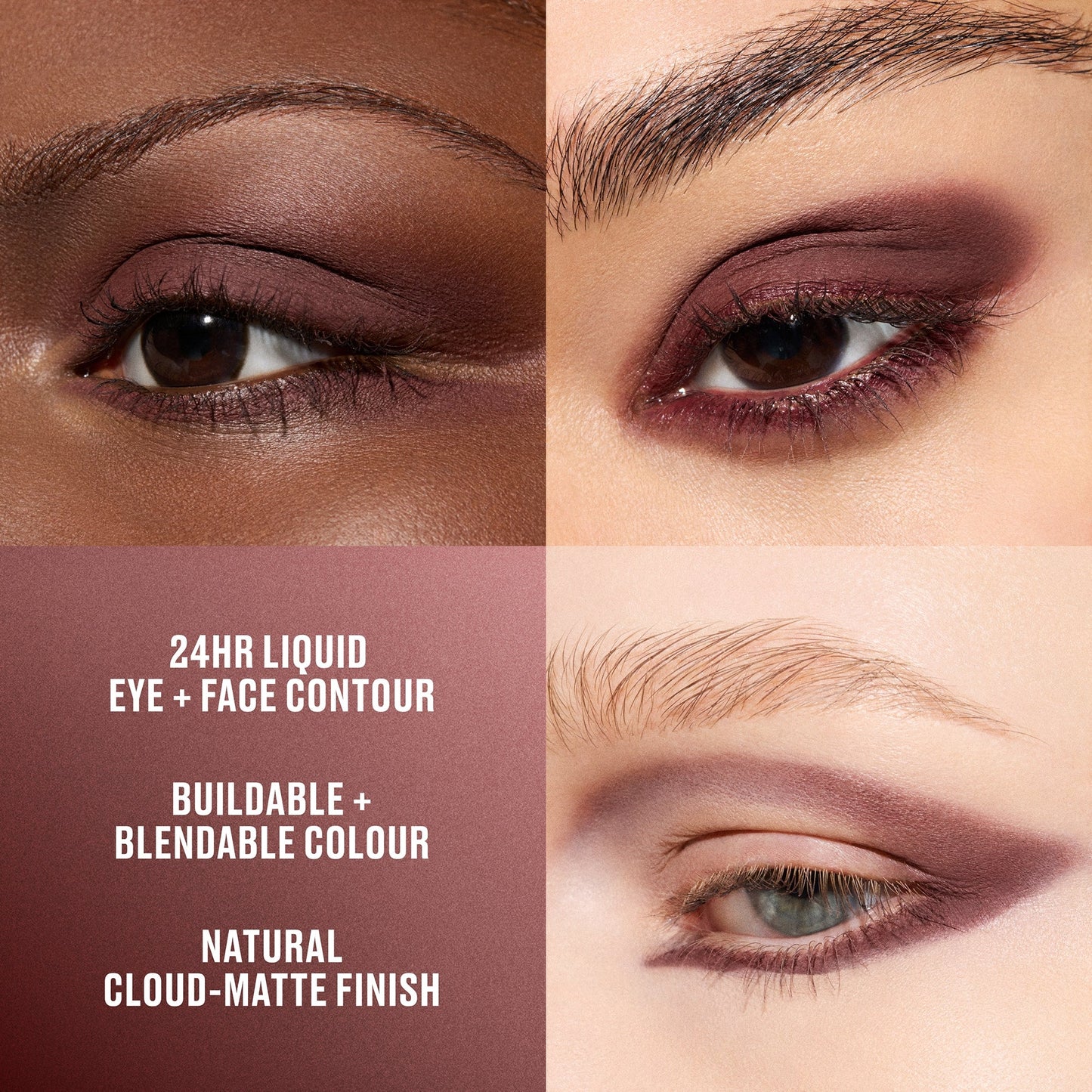 MAC Multi Sculpt Liquid Eye Shadow - Application
