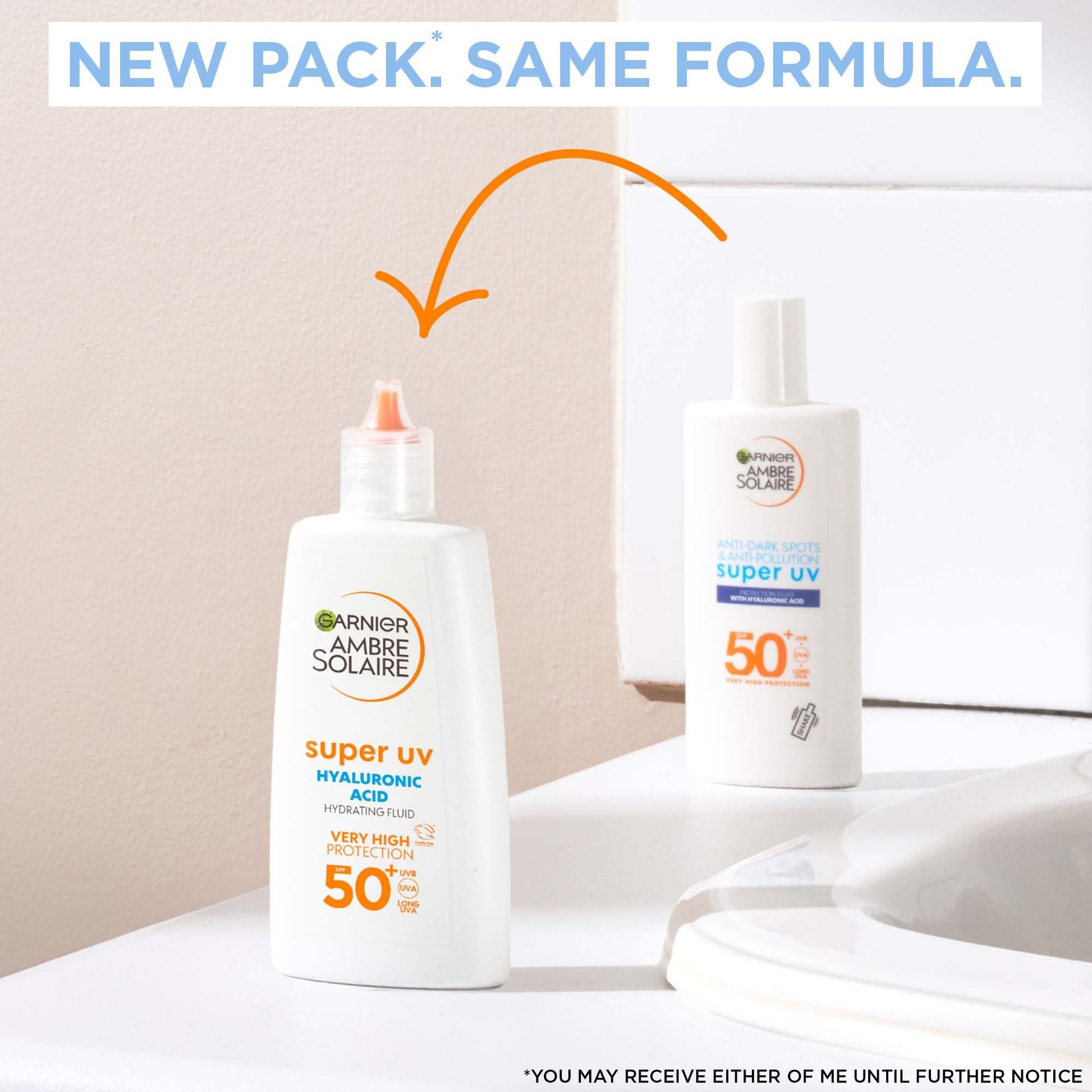 Garnier Ambre Solaire Ultra-Light Sensitive Sun Protection Face Fluid SPF50+ - Image 10