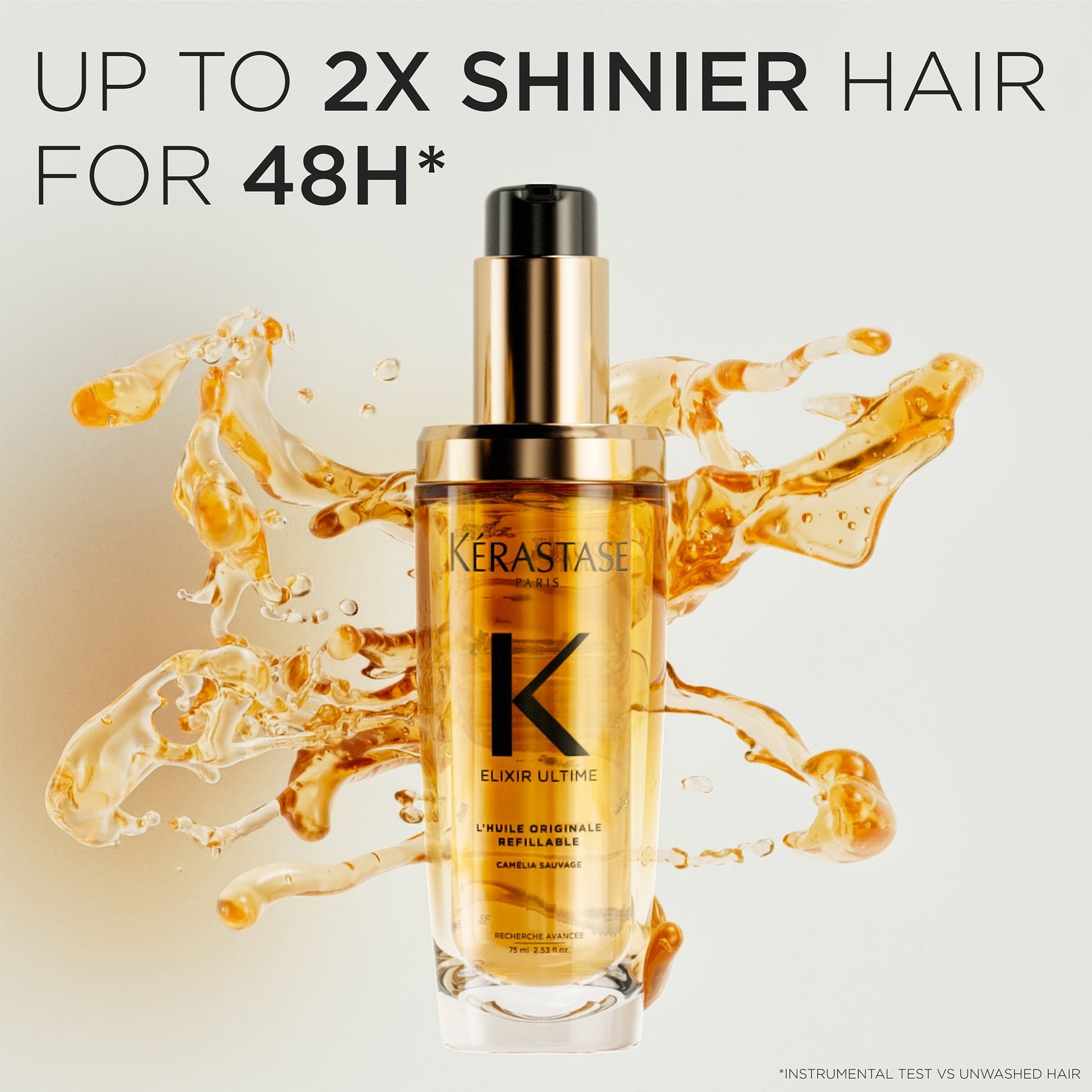 Kérastase Elixir Ultime L'Huile Originale Hair Oil and Elixir Ultime Hair Oil Travel Size Duo - Image 9