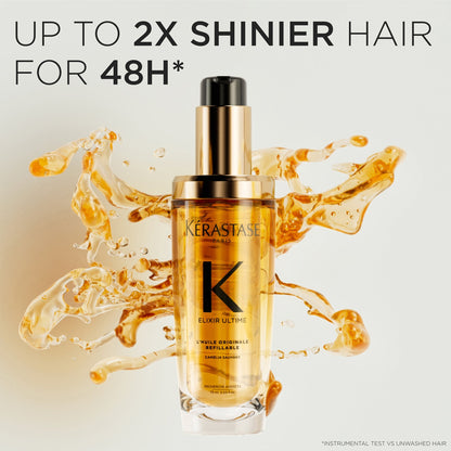 Kérastase Elixir Ultime L'Huile Originale Hair Oil and Elixir Ultime Hair Oil Travel Size Duo - Image 9