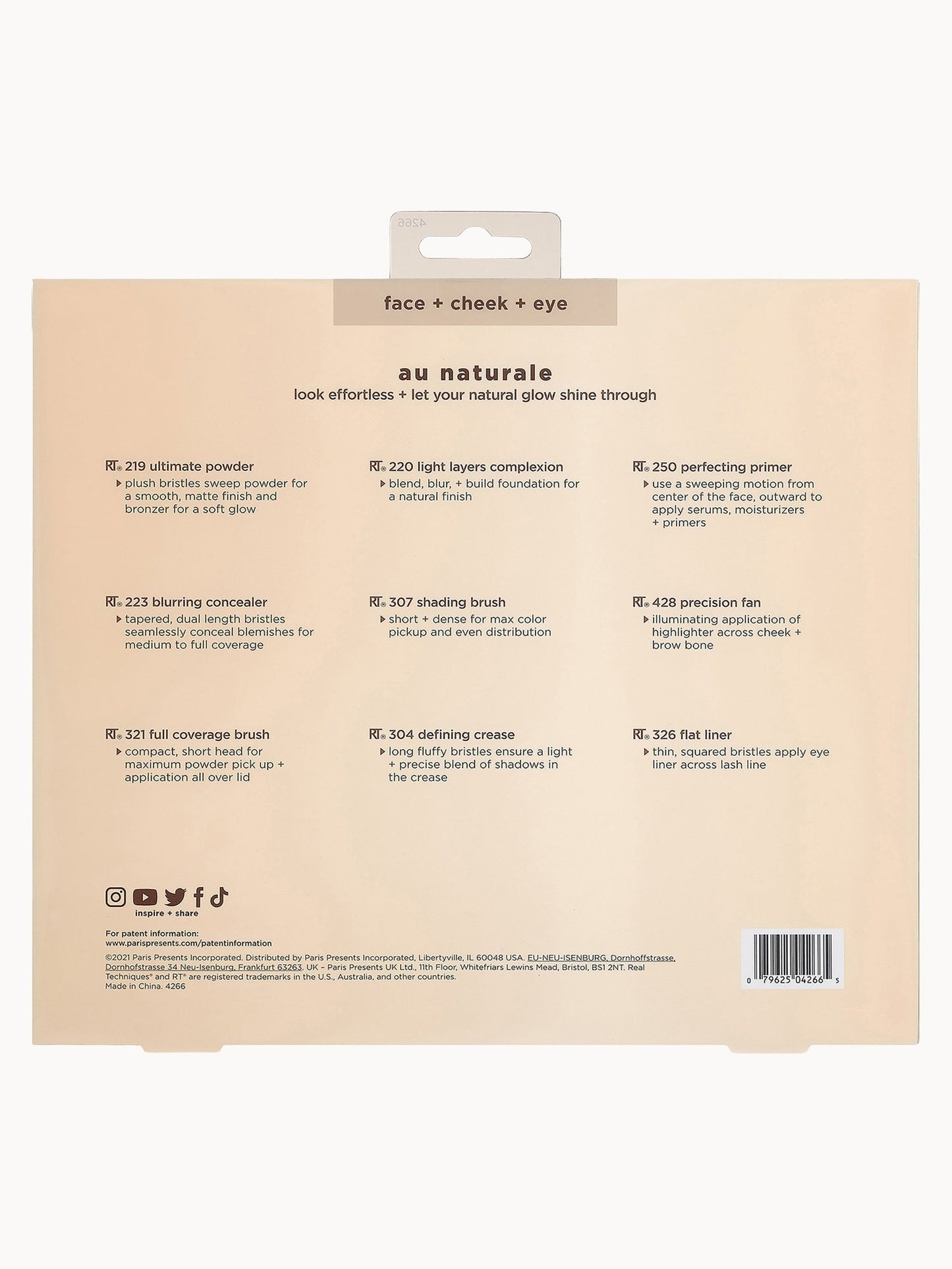 Real Techniques Au Naturale Complete Brush Kit - Application