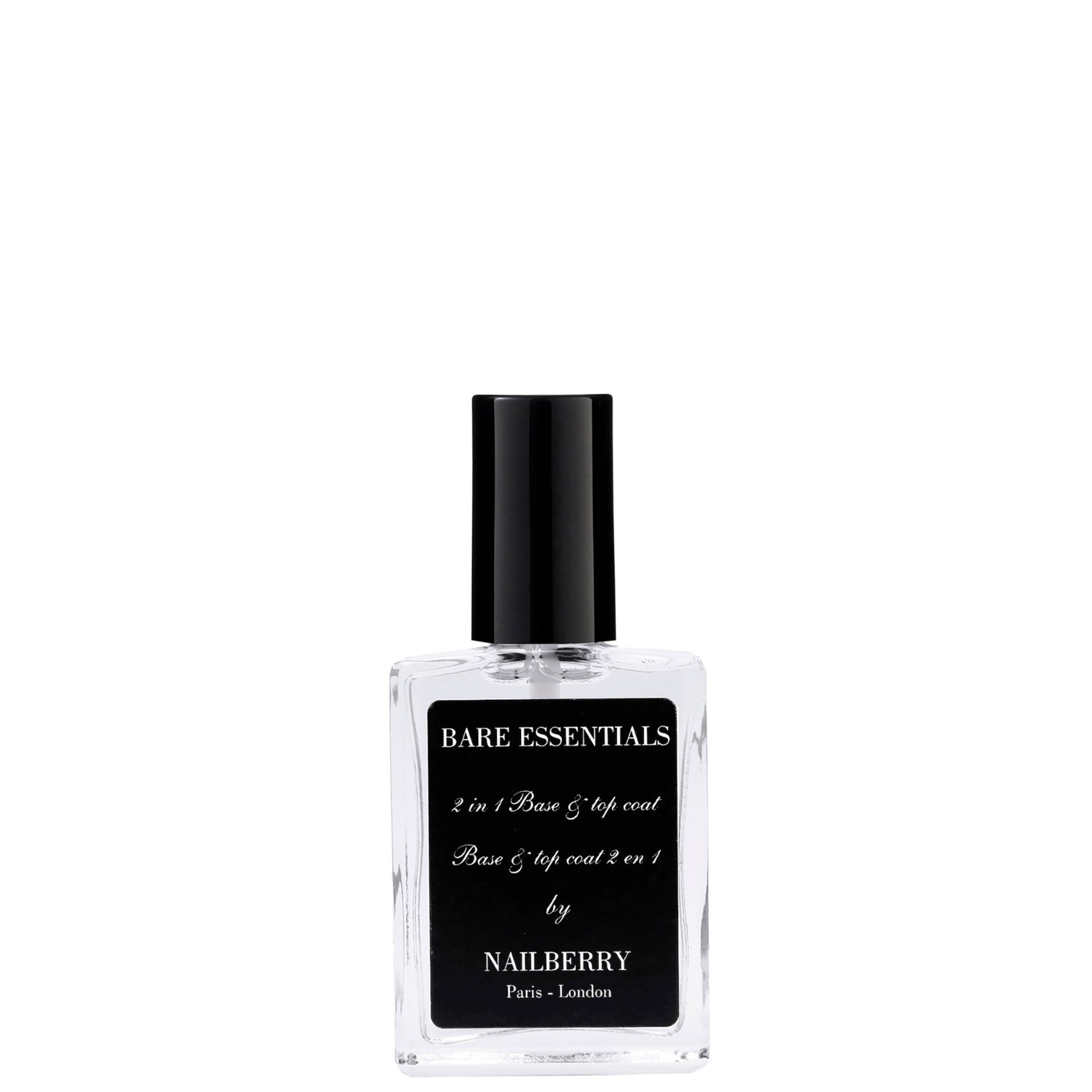 Nailberry Noirberry and Bare Essentials 2 in 1 Base & Top Coat Bundle - Product Details