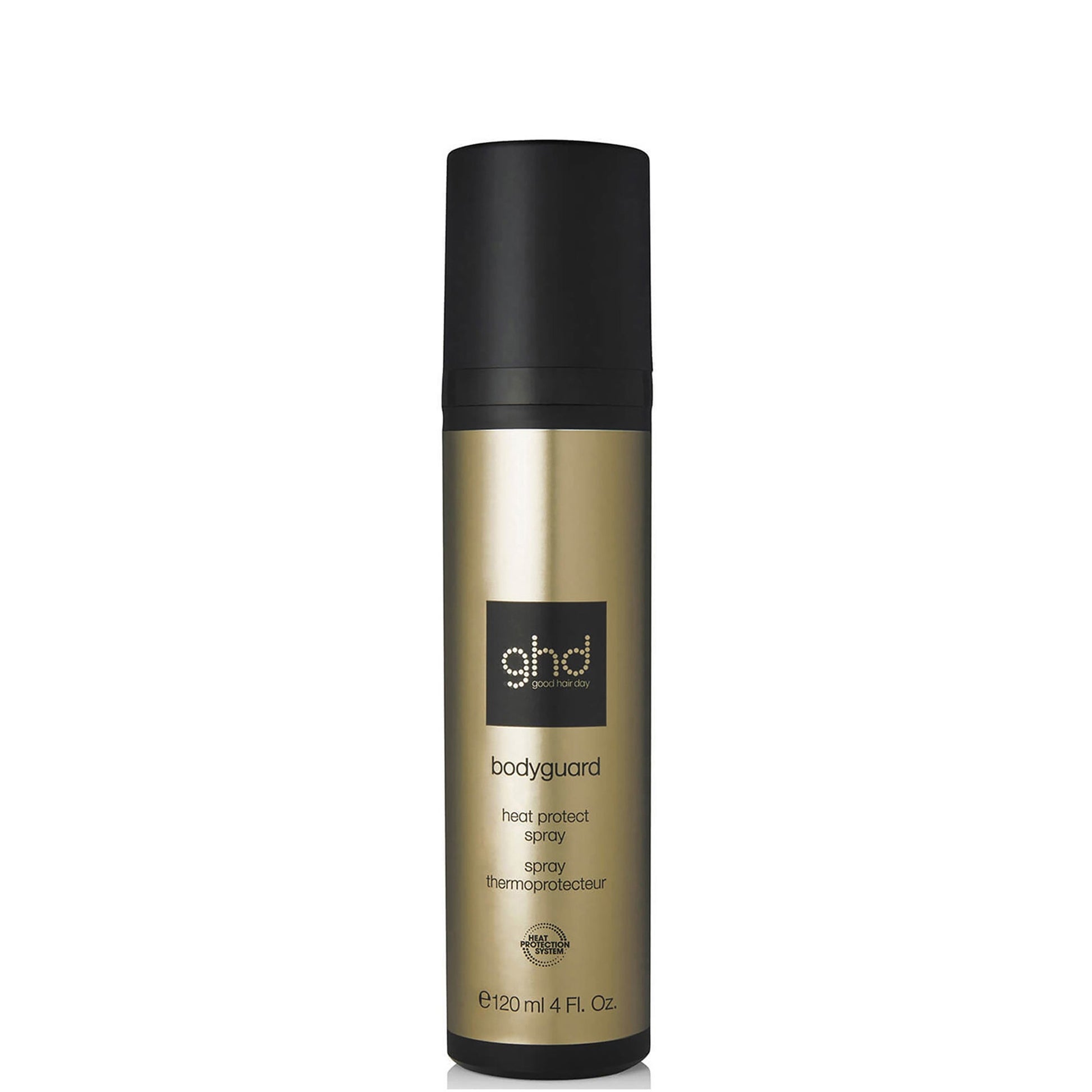 ghd White Speed and Bodyguard Heat Protect Spray Bundle - Application