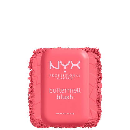 NYX Professional Makeup Buttermelt Powder Blush up to 12H Wear, Fade and Transfer Resistant