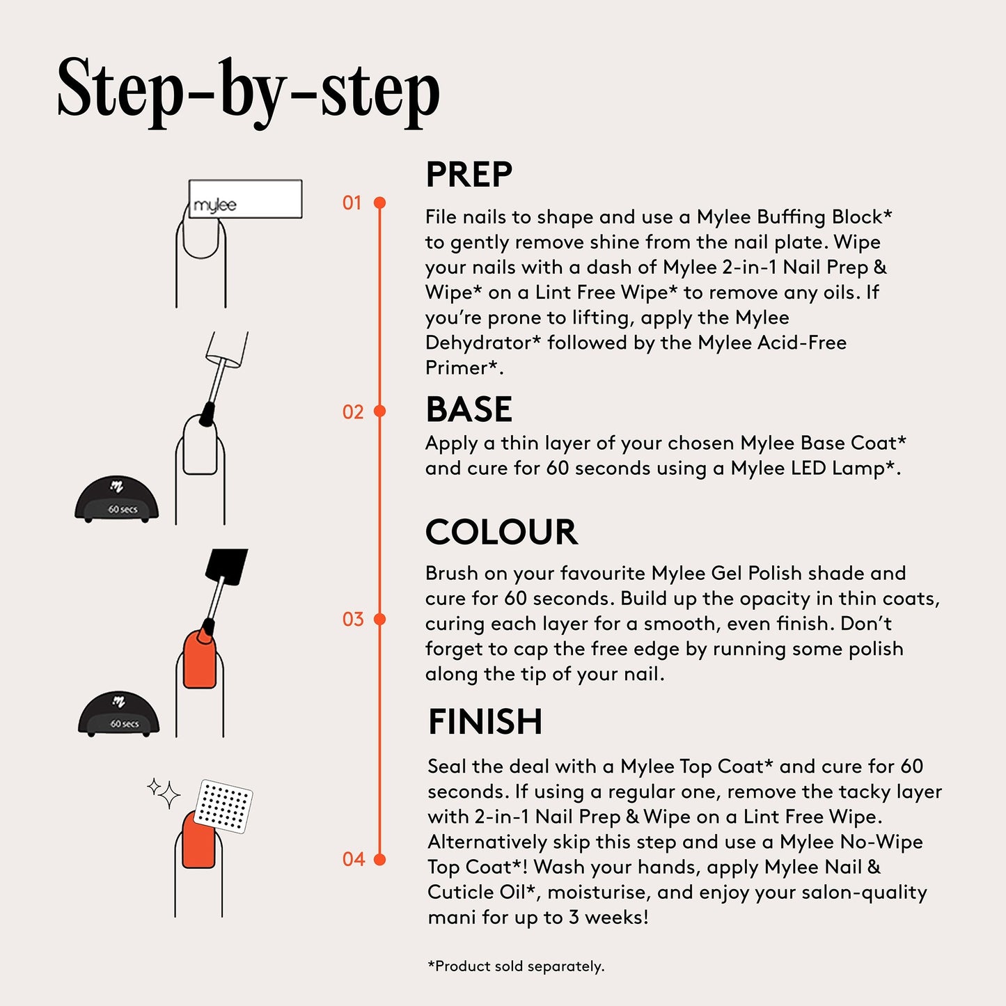 Mylee Gel Nail Polish - Powder Room - Image 8