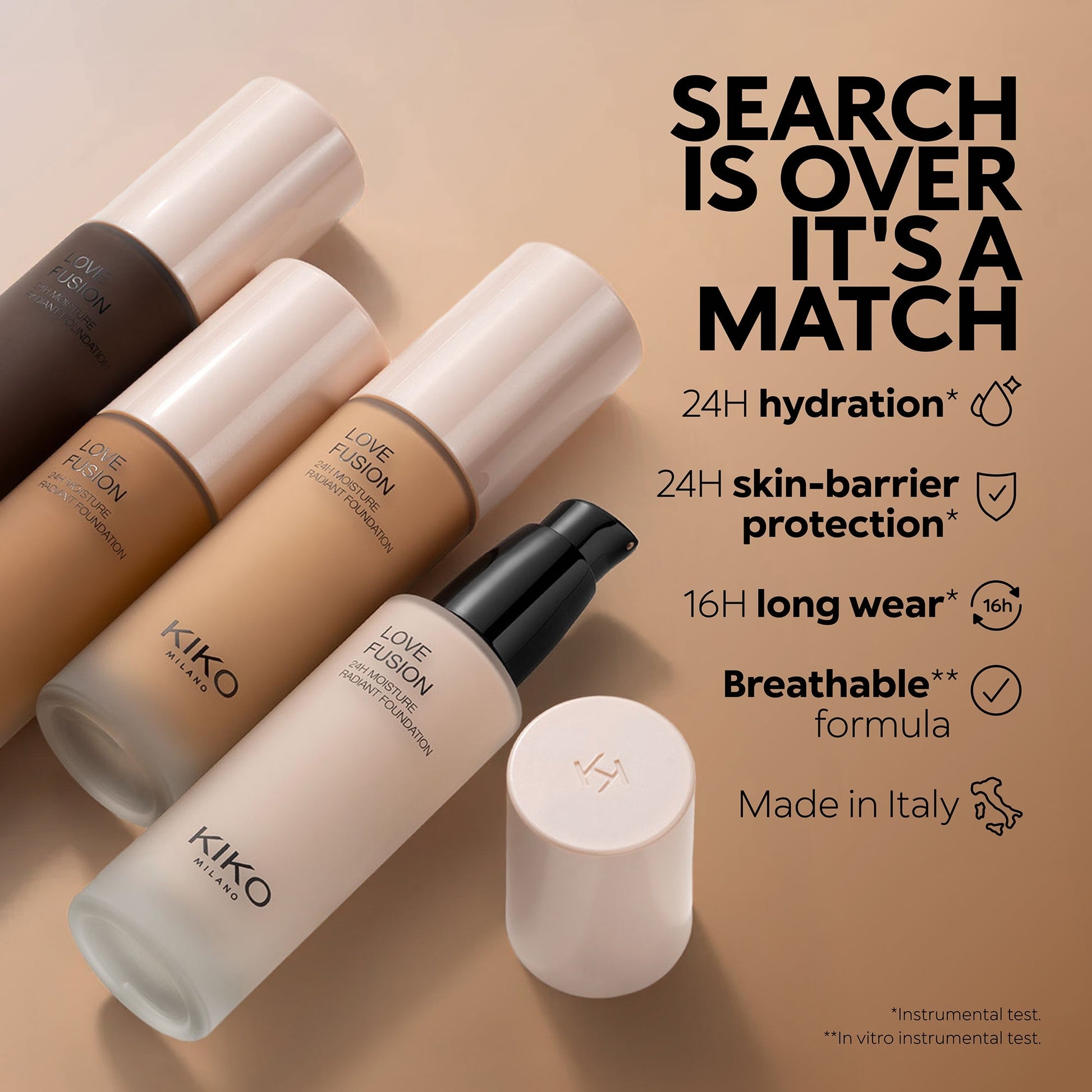 KIKO Milano Love Fusion Radiant Foundation - Image 8