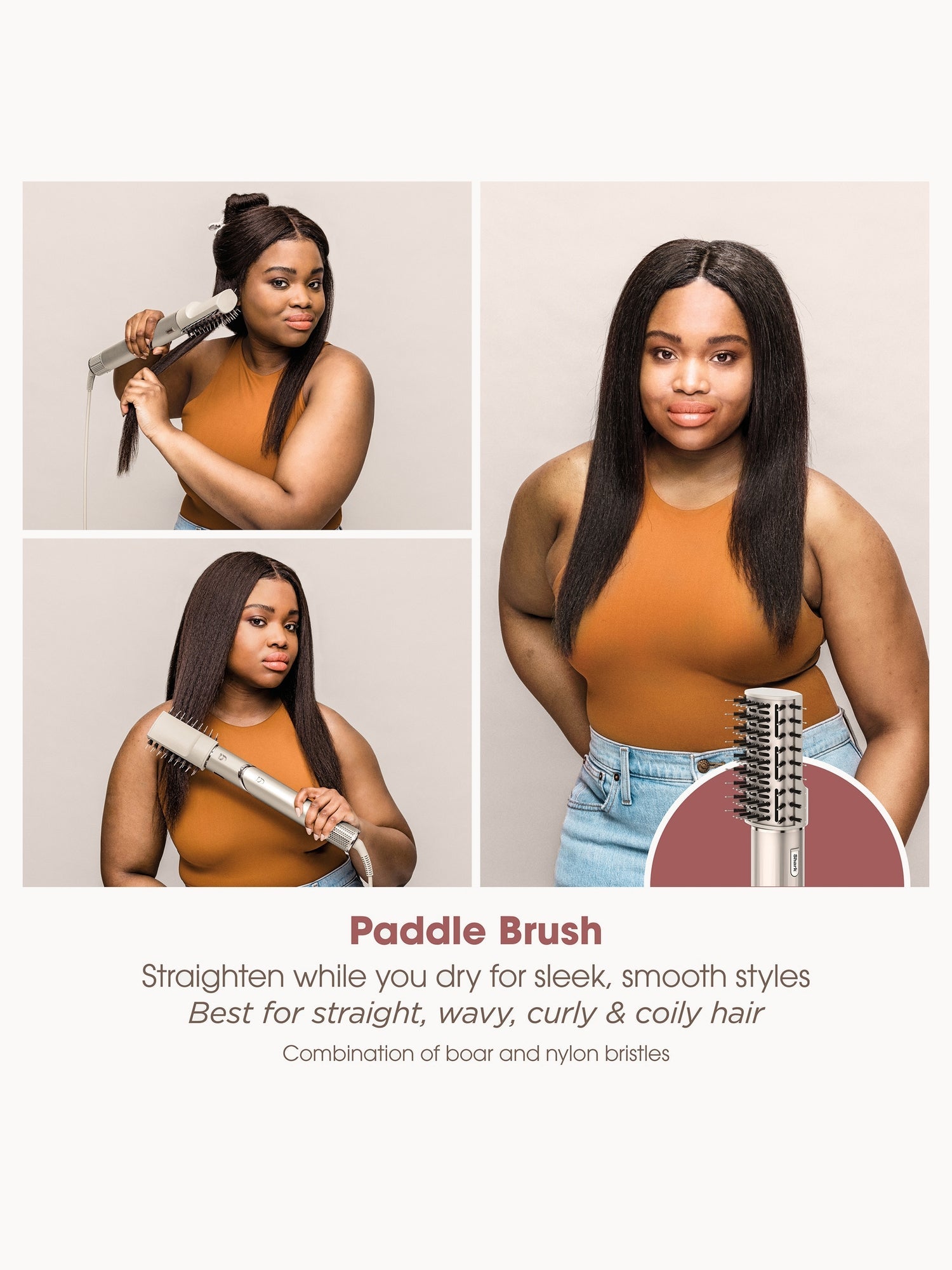 SHARK Beauty FlexStyle 5-in-1 Air Styler and Hair Dryer with Storage Case - Stone - Image 6