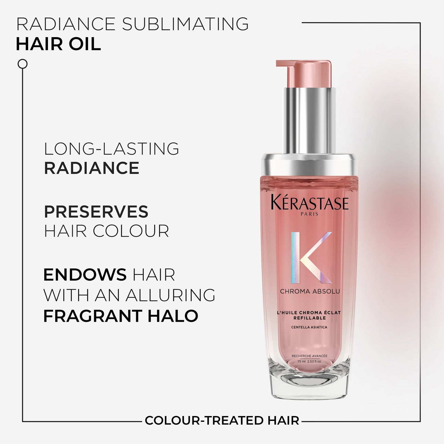 Kérastase Chroma Absolu Refillable Hair Oil And Duo - Application