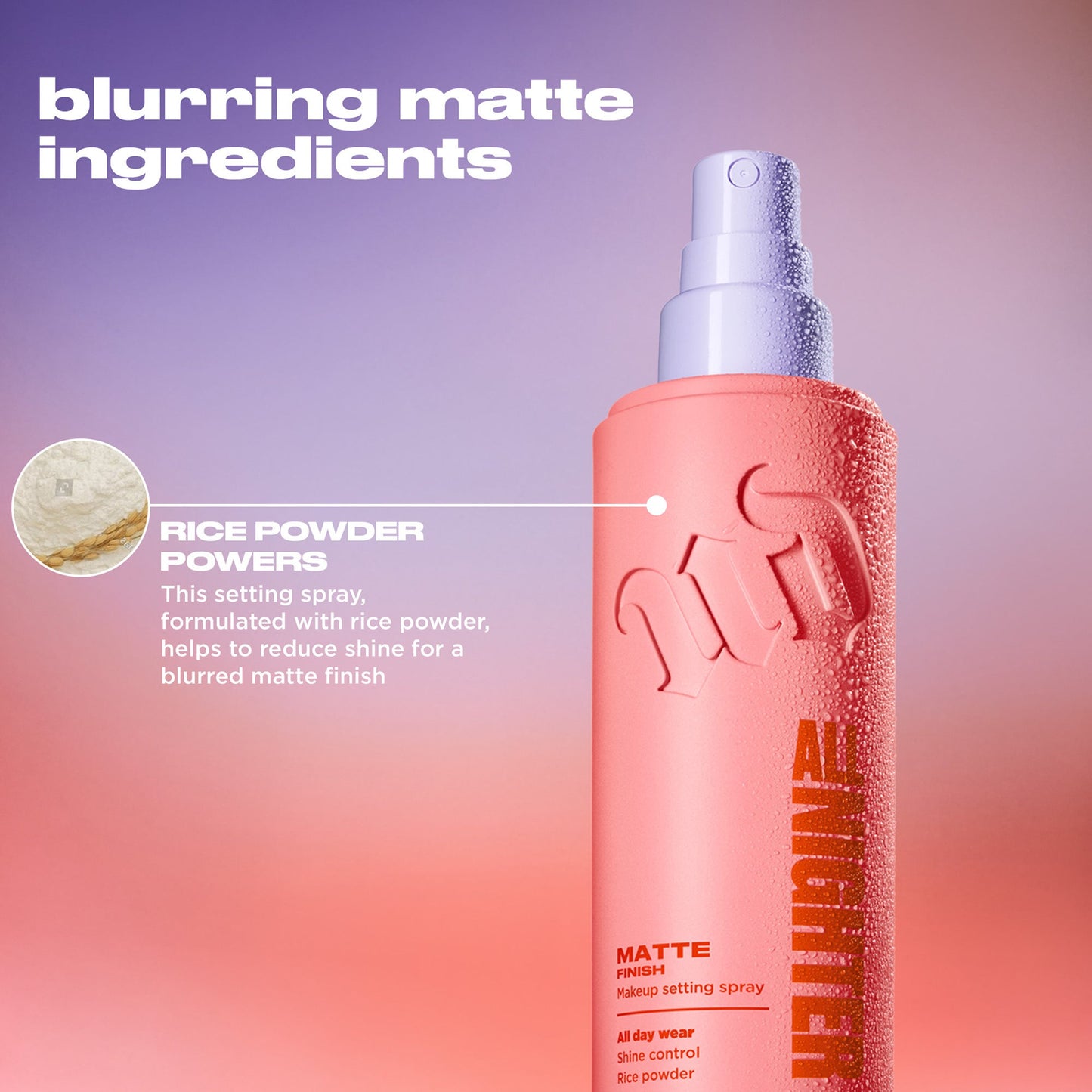 Urban Decay All Nighter Travel Setting Spray Matte - Image 5