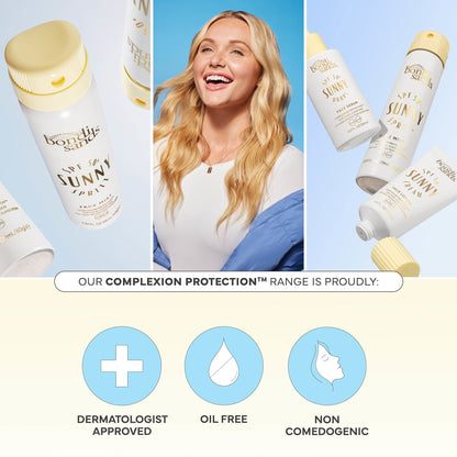 Bondi Sands Sunny SPF 50+ Face Mist - Application