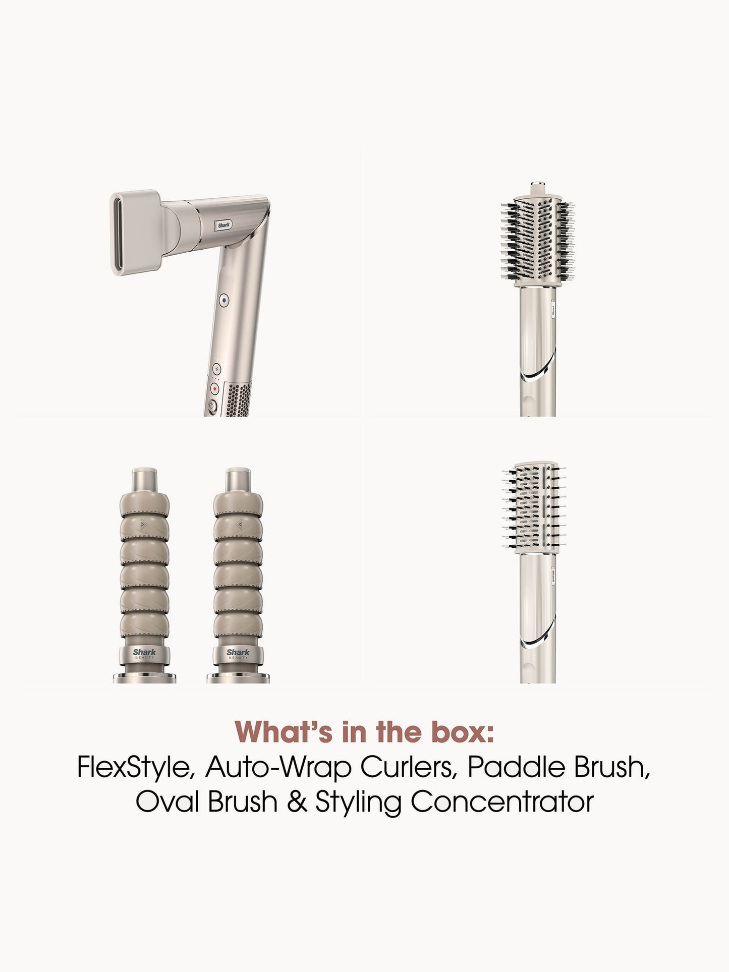 SHARK Beauty FlexStyle 4-in-1 Air Styler and Hair Dryer - Stone - Image 10