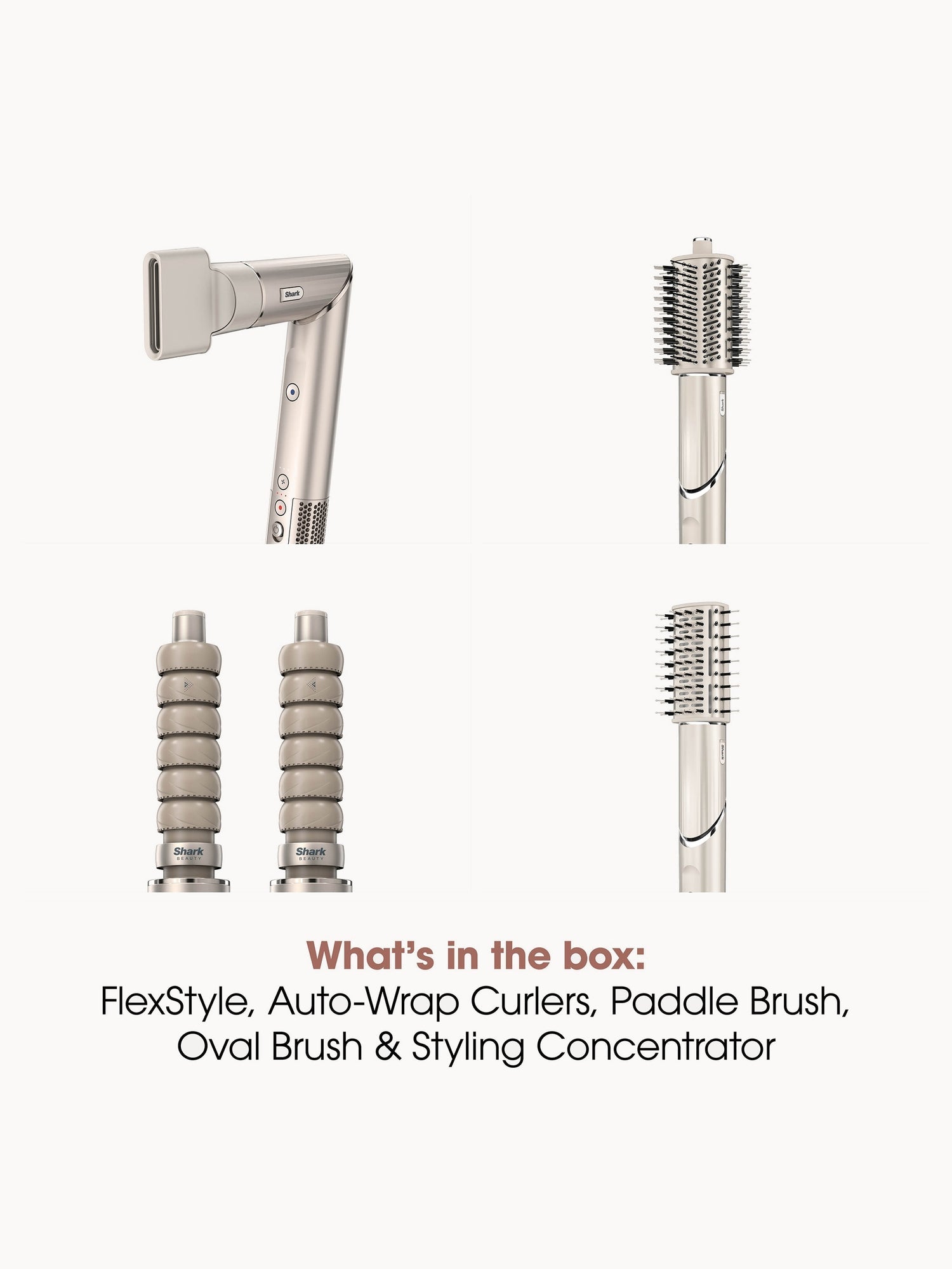 SHARK Beauty FlexStyle 4-in-1 Air Styler and Hair Dryer - Stone - Image 10