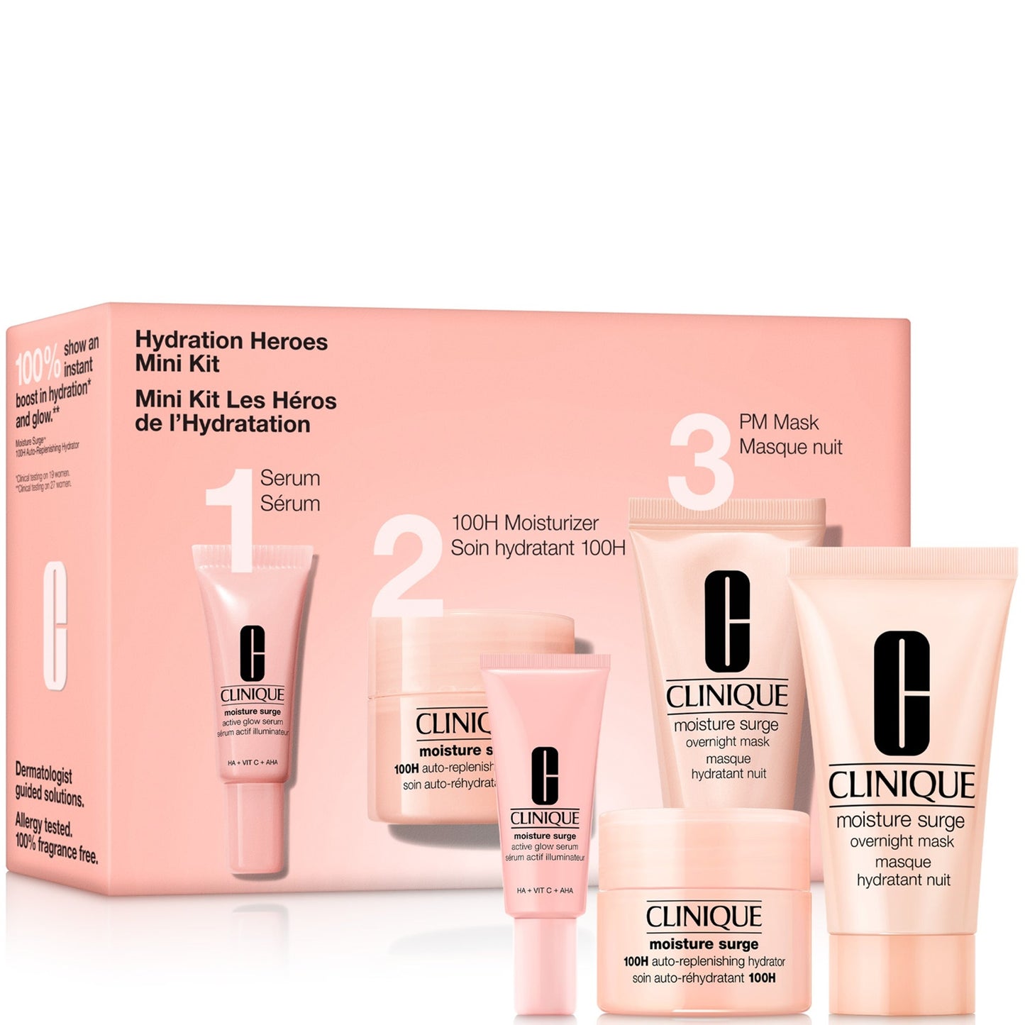 Clinique Moisture Surge Hydration Heroes Mini Skincare Kit