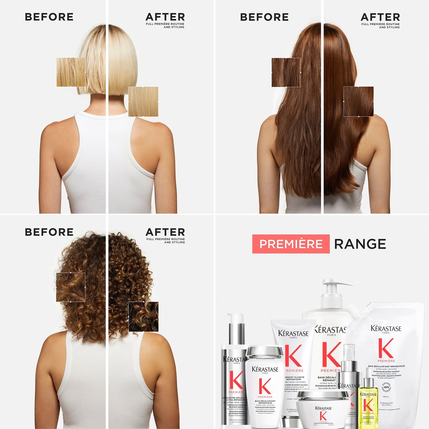 Kérastase Première Shampoo Decalcifying & Repairing Refillable Bottle - Image 4