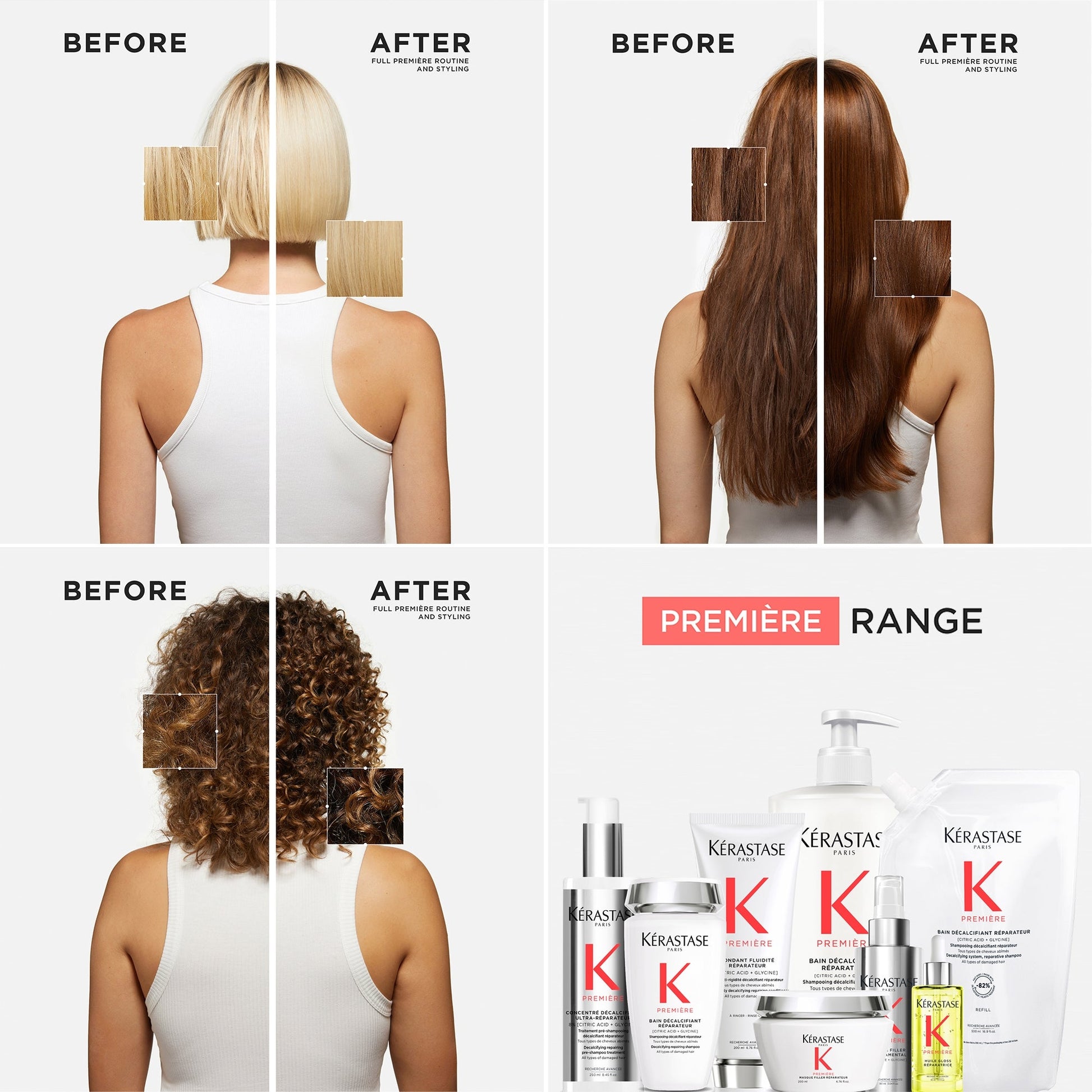 Kérastase Première Shampoo Decalcifying & Repairing Refillable Bottle - Image 4